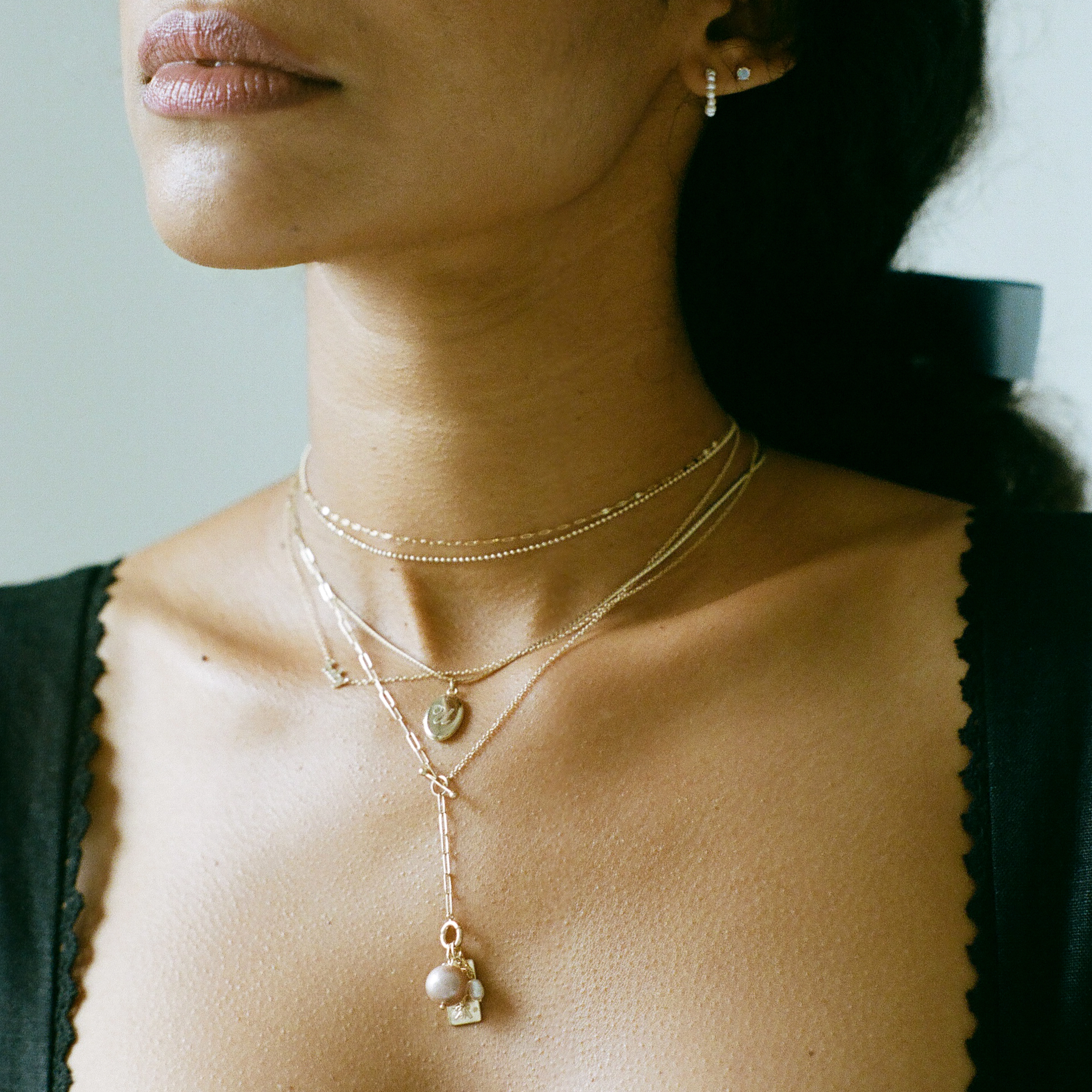 Catbird Jewelry - 1976 Lariat Toggle Necklace