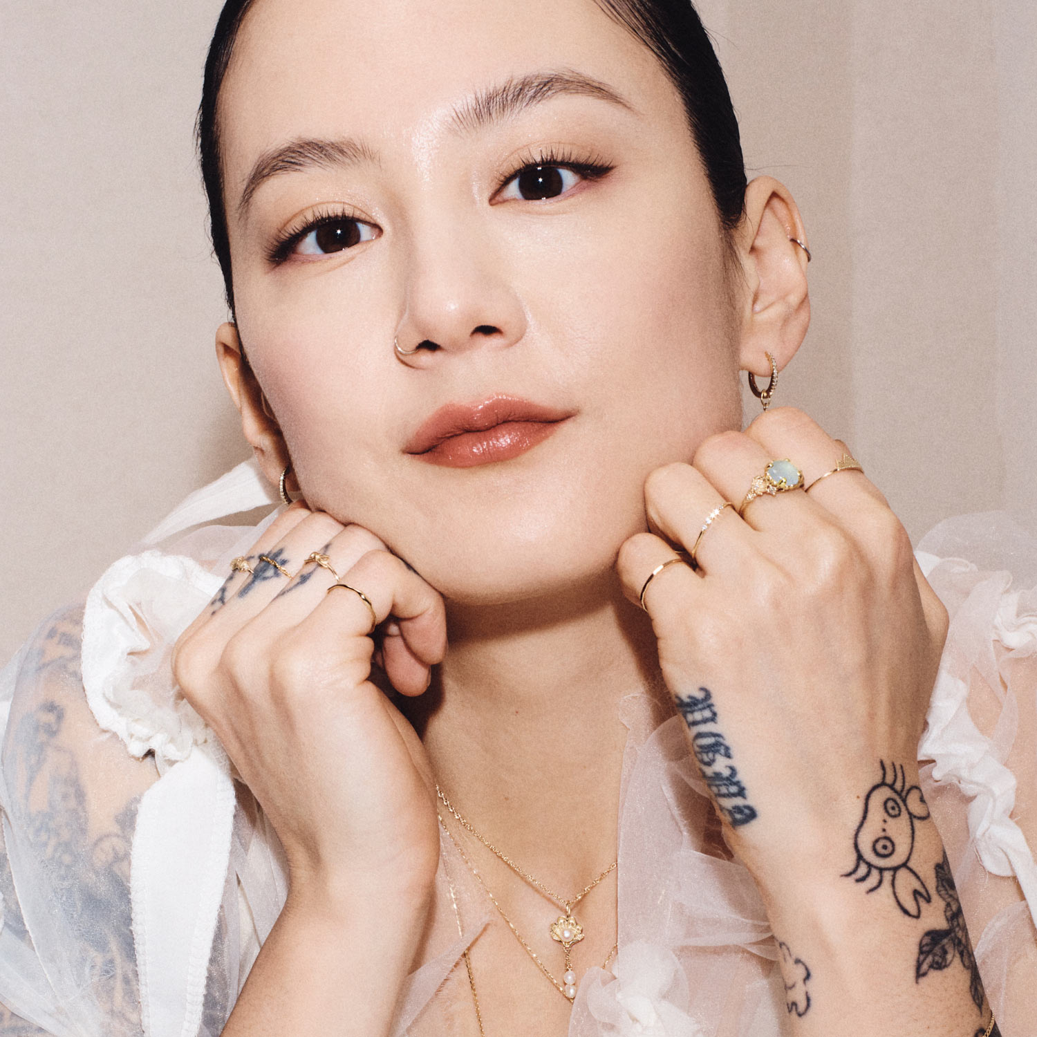 Venus from a Shell Gold Charm | Catbird x Japanese Breakfast