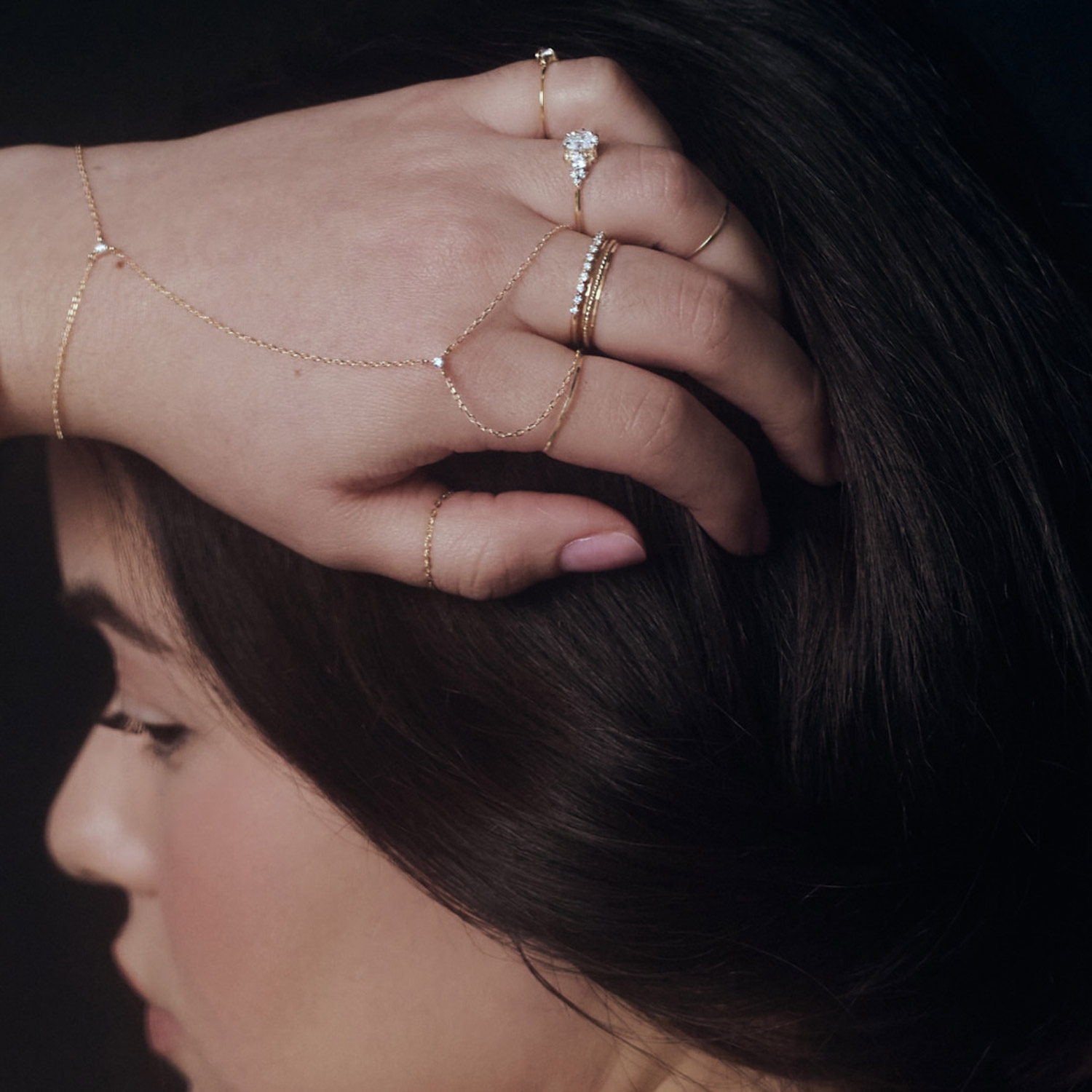 Catbird Jewelry - One O'Clock Tennis Ring