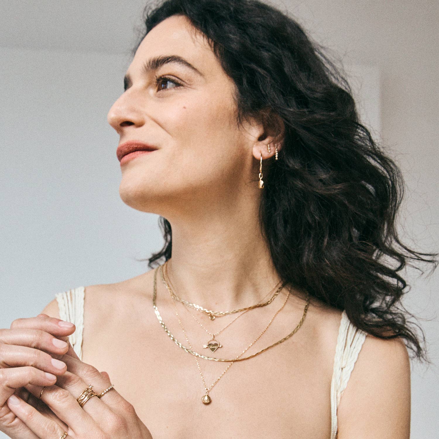 Jenny Slate x Catbird - Beloved Heart Spinner Charm