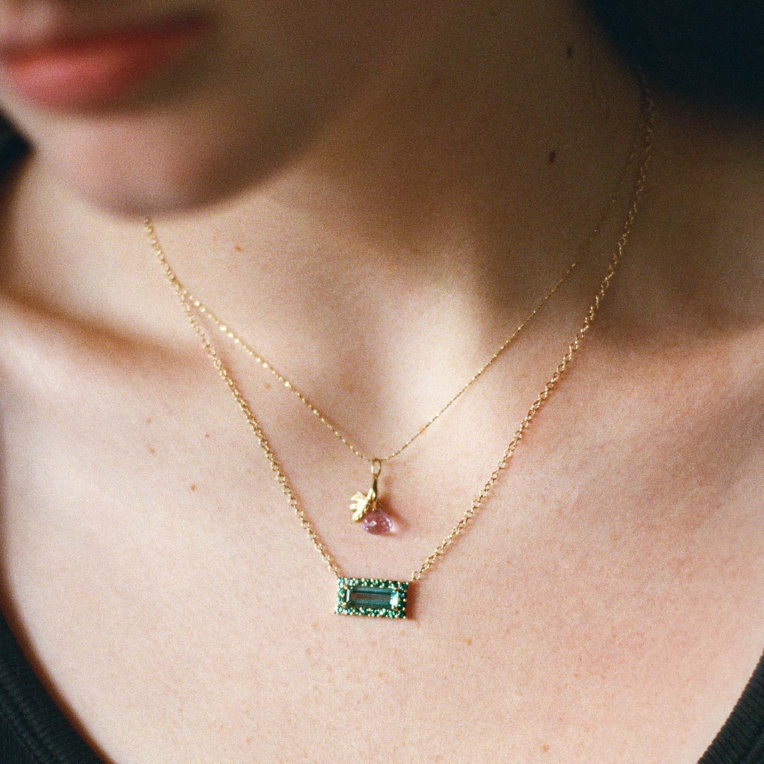 Catbird x Vito&rsquo;s Gems - Summer in New York Tourmaline Necklace