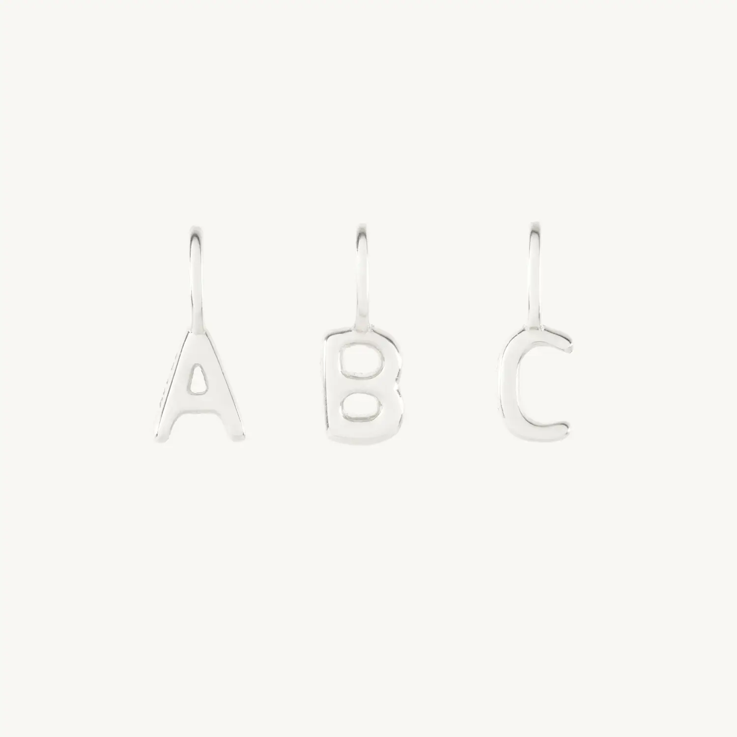 Catbird Jewelry - Pasta Letter Silver Charm