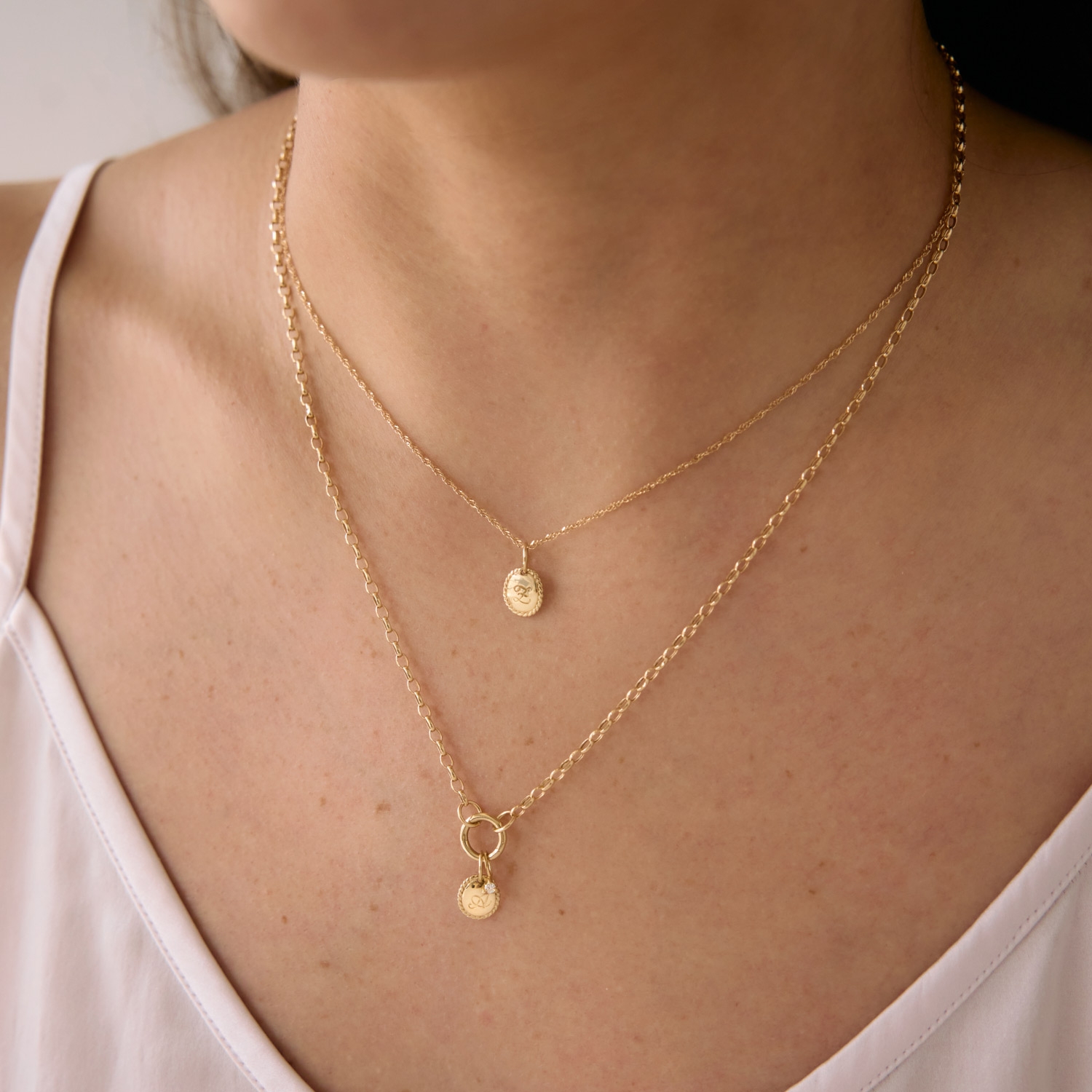 Letter Cutie 10k Gold Charm | Catbird NYC