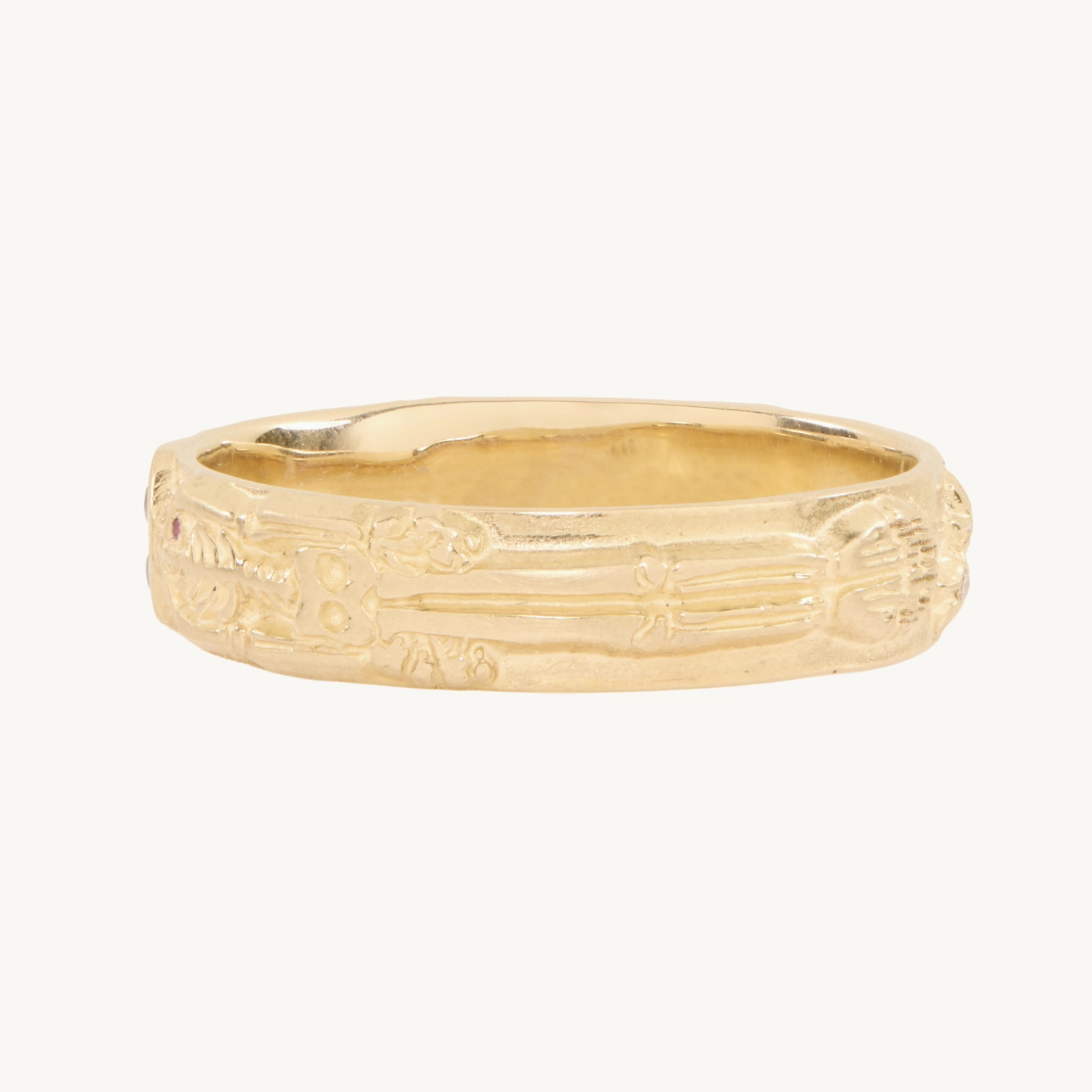 Stargazing Band | 10k Yellow, White, or Rose Gold Ring | Catbird