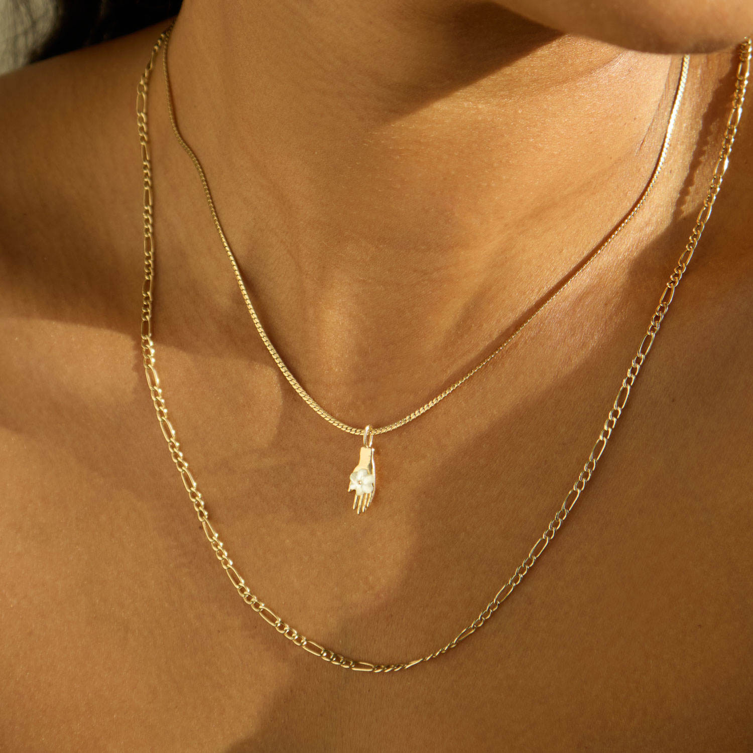 Night Blooming Jasmine 10k Gold Charm | Catbird x Heidi Bivens
