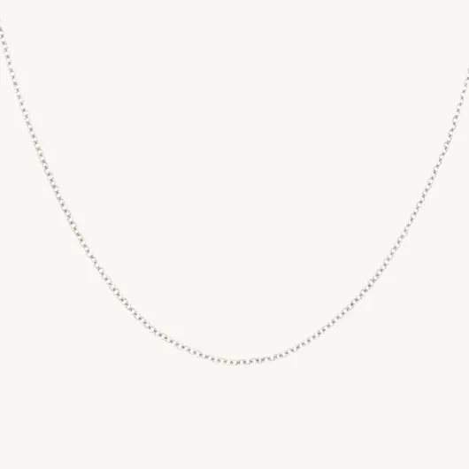 Adjustable Silver Chain | Sterling Silver Chain Necklace - Catbird