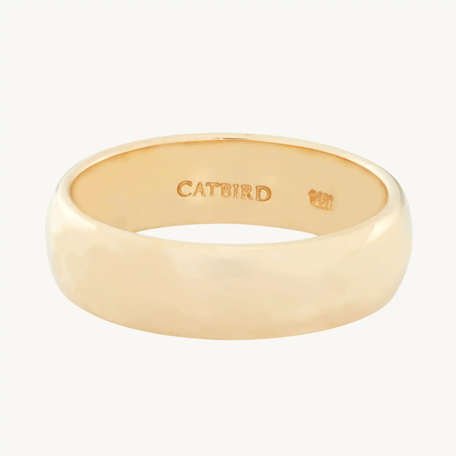 Catbird Wedding - Catbird Classic Wedding Bands, Half Round Band, 5mm