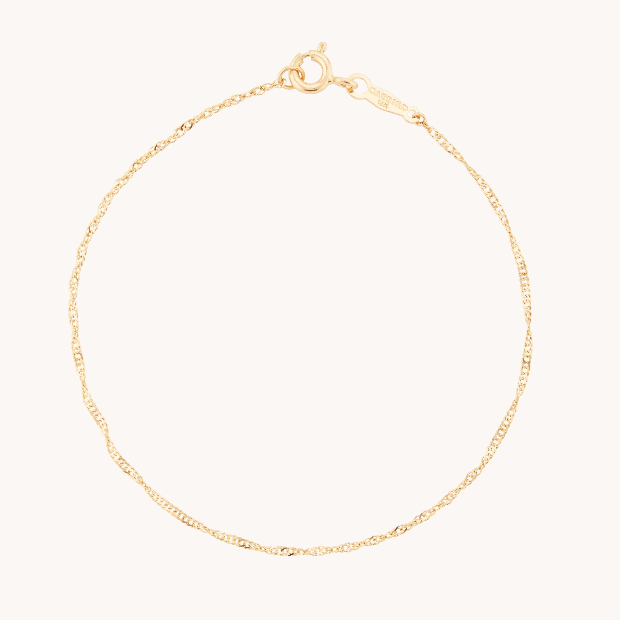 Sweet Nothing Bracelet | 10k & 14k Gold Chain Bracelet | Catbird