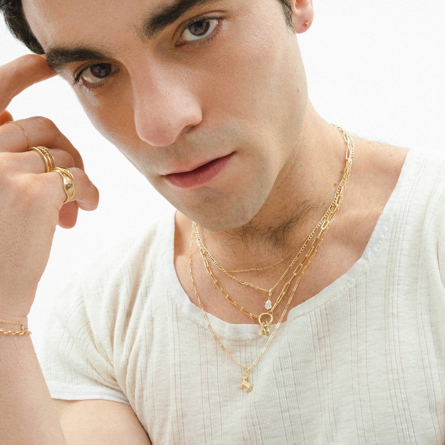 Del Water Gap x Catbird - Horse with a Bowl Cut Gold Charm