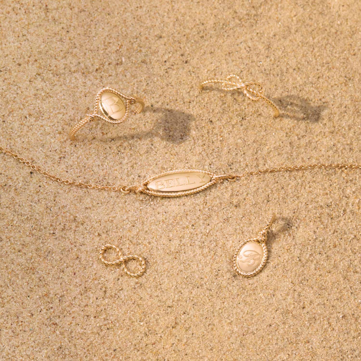 Catbird | The Summer I Turned Pretty - Love Knot Gold Infinity Charm