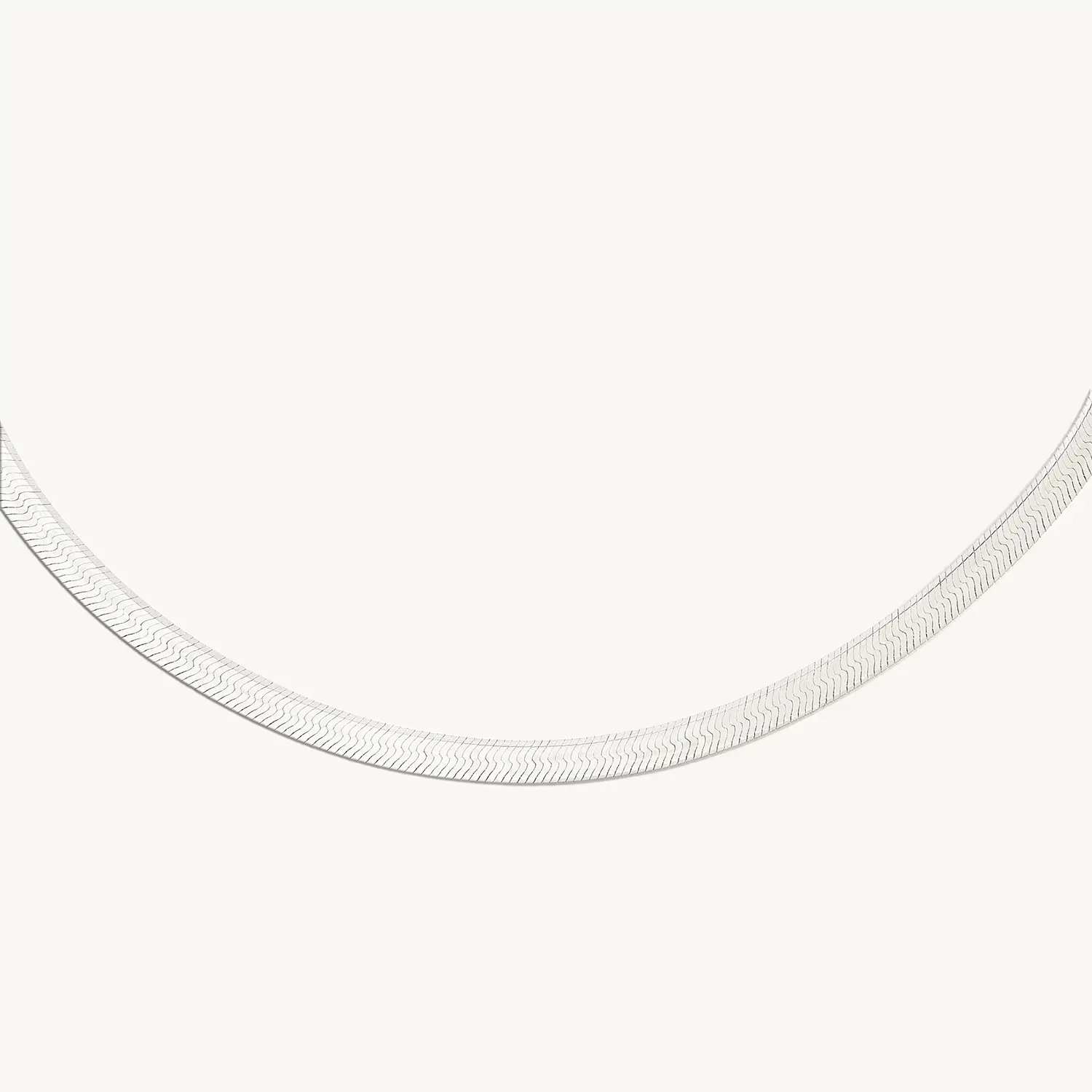 Catbird Jewelry - Spritz Herringbone Silver Bracelet