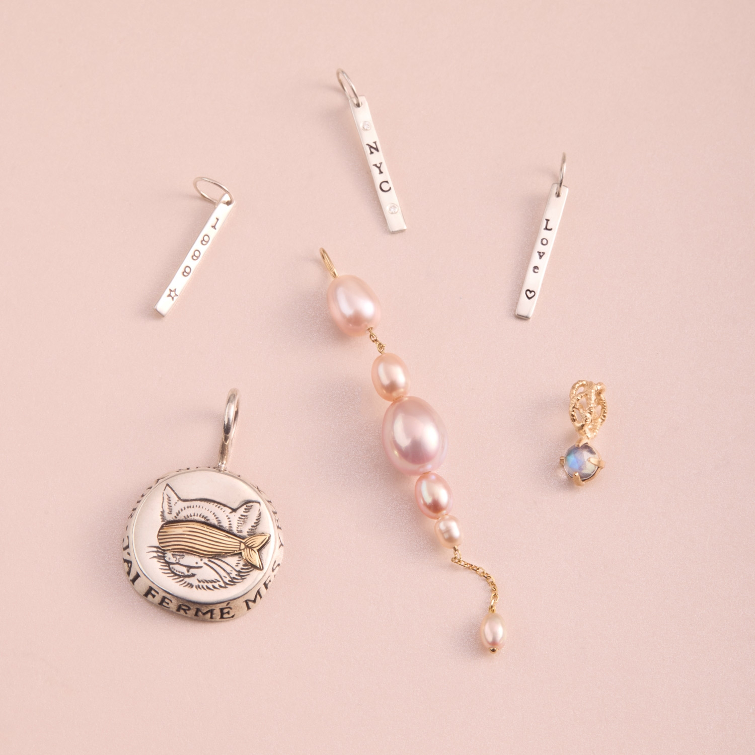 WHITE/SPACE - Pink Pearl Palazzo Charm
