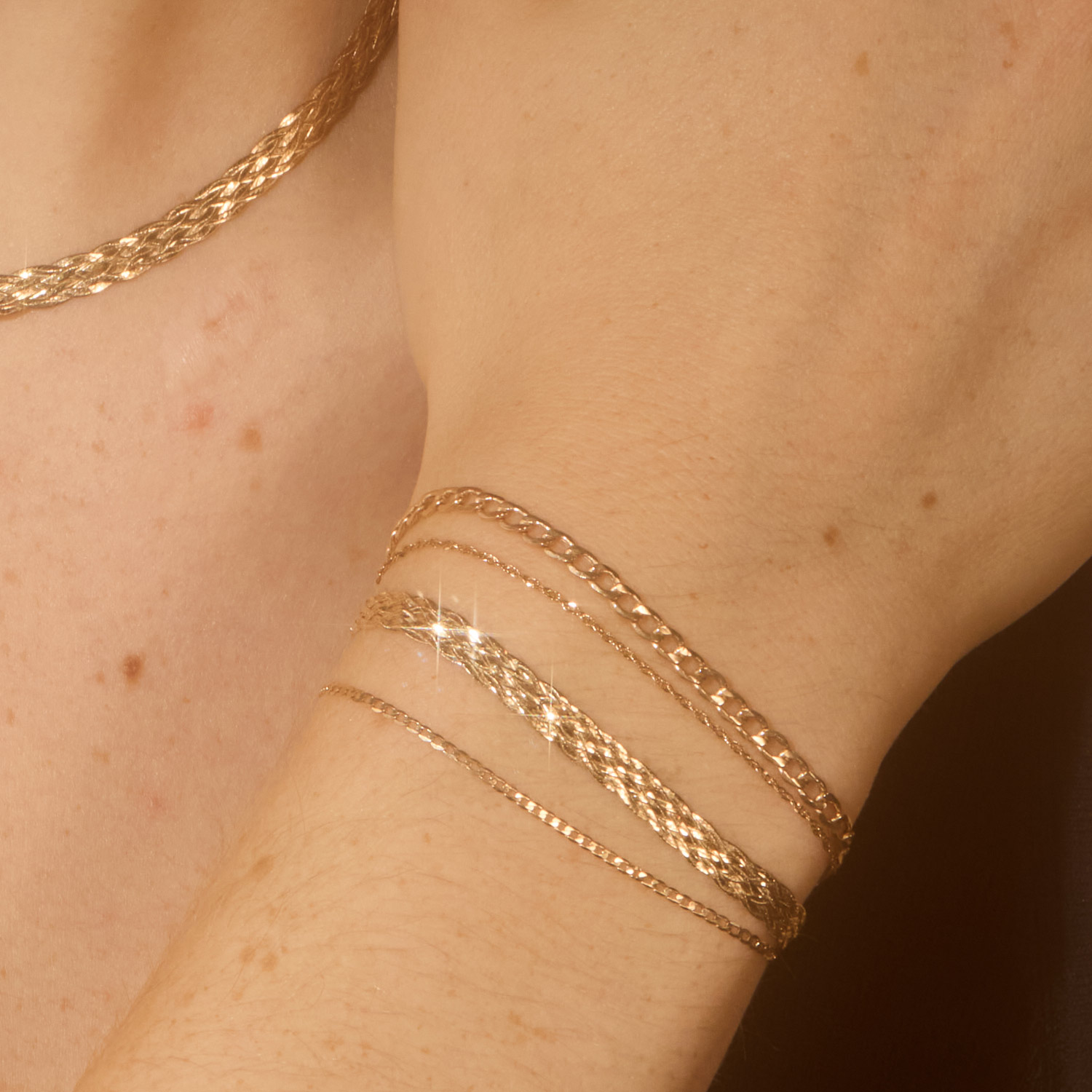 Grand Entwined Gold Bracelet | Catbird NYC