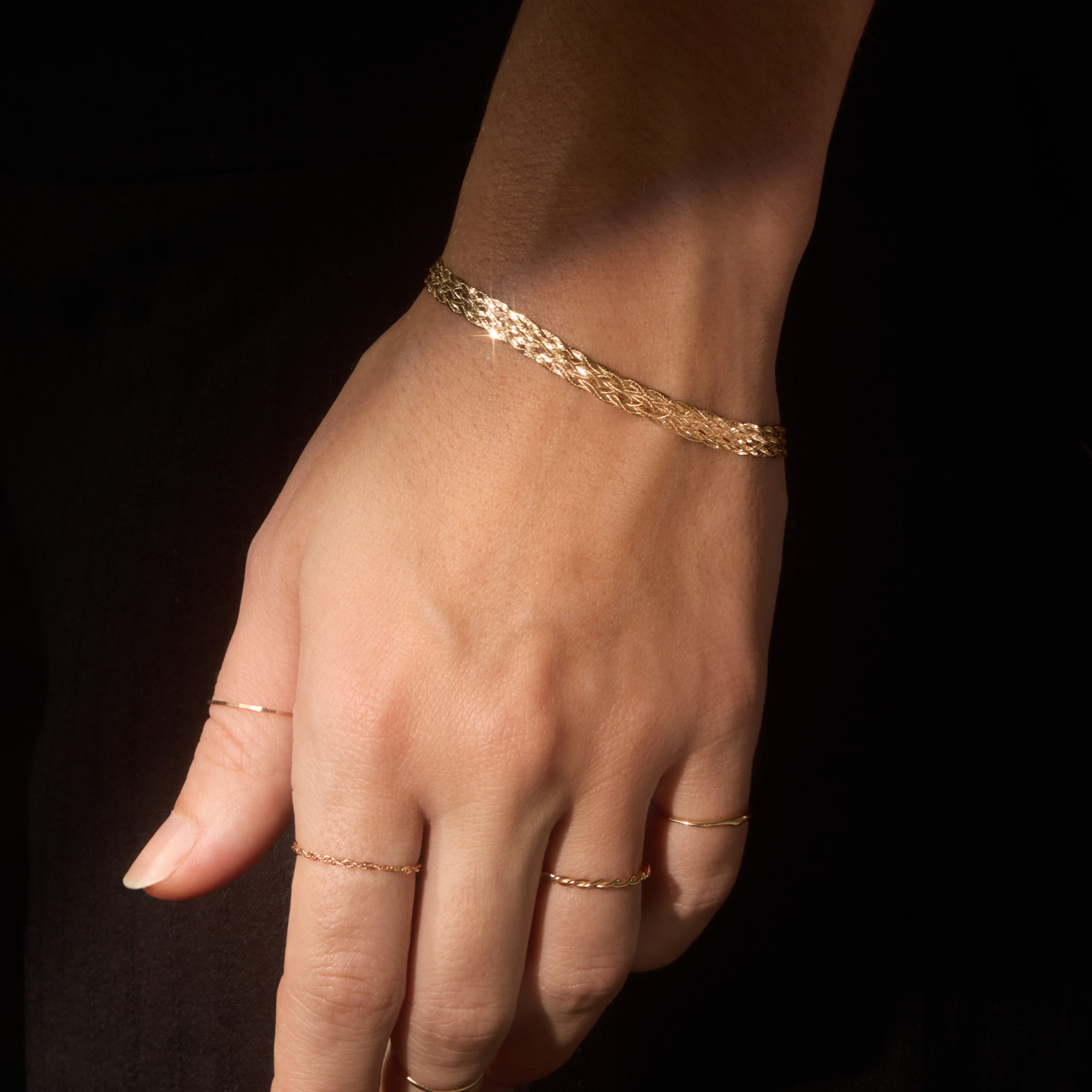 Jenny Slate x Catbird - Grand Entwined Gold Bracelet