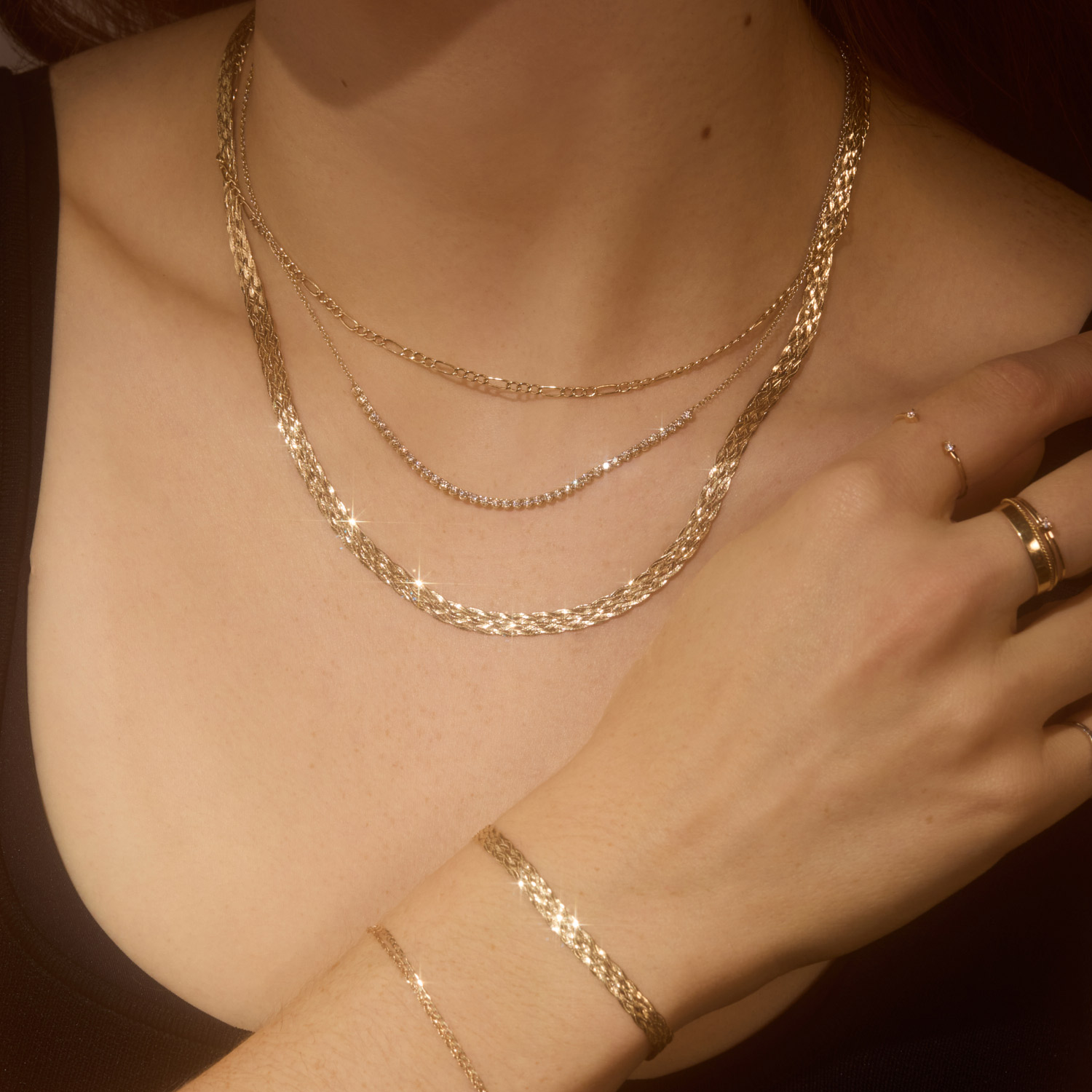 Jenny Slate x Catbird - Grand Entwined Gold Bracelet