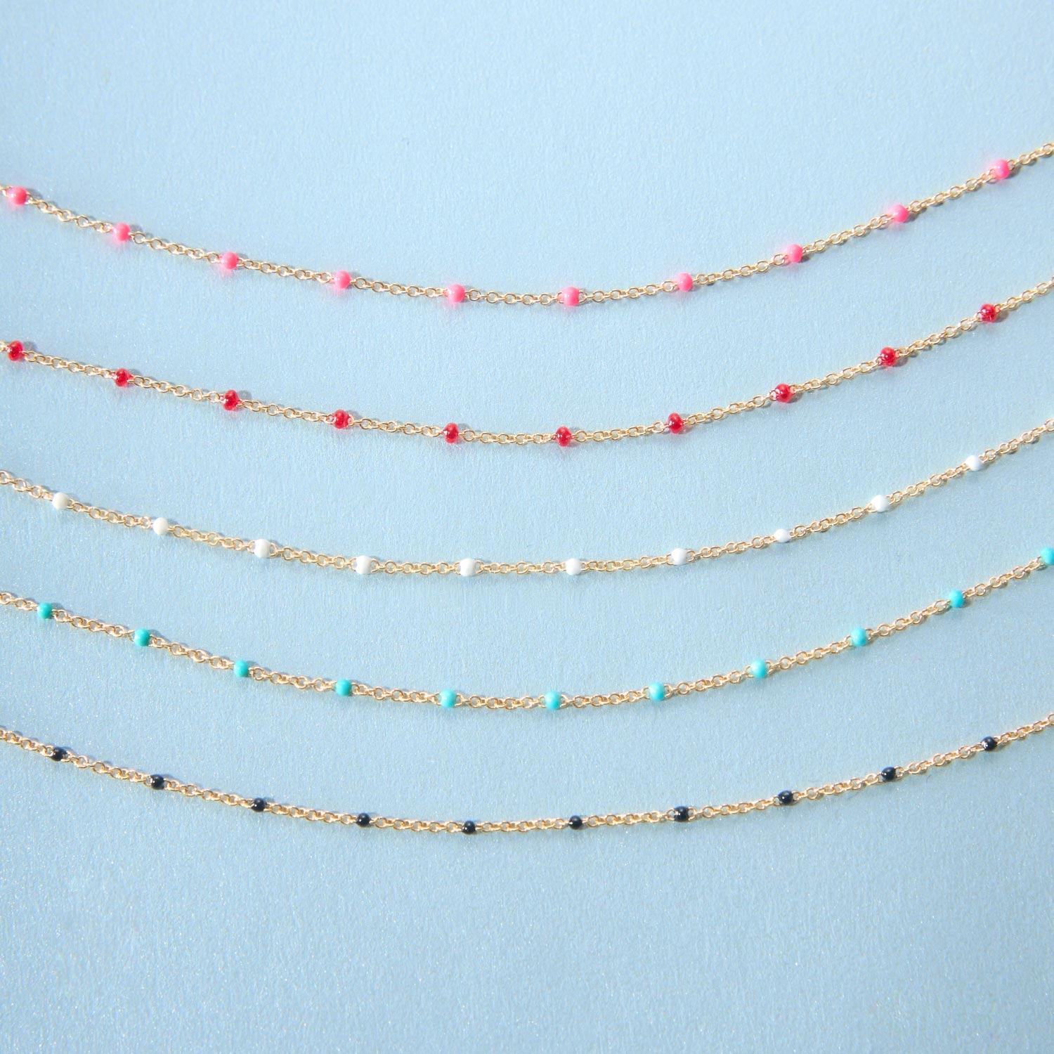 Catbird Jewelry - Candy Chain Gold Anklet