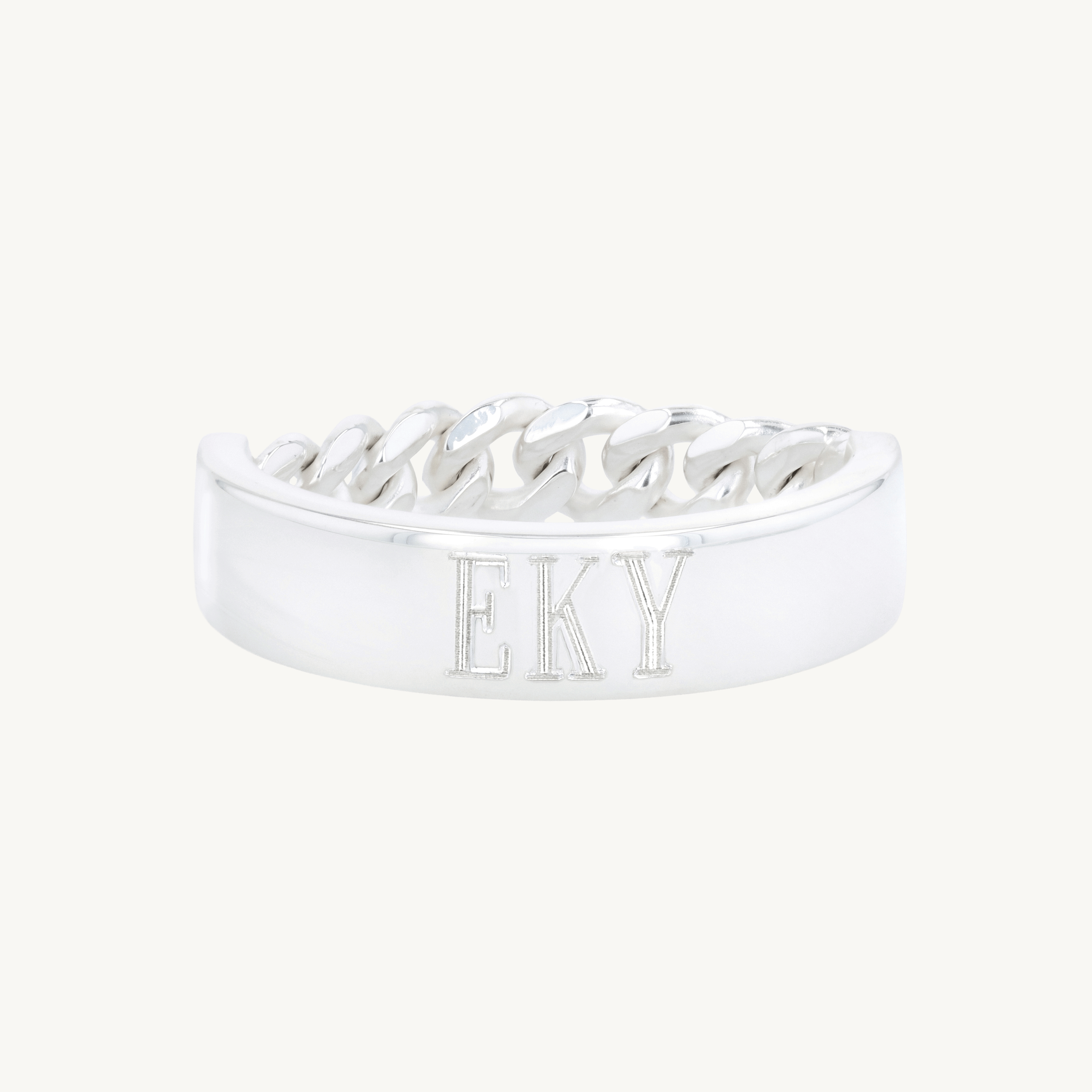 Catbird Jewelry - Century ID Chain Ring