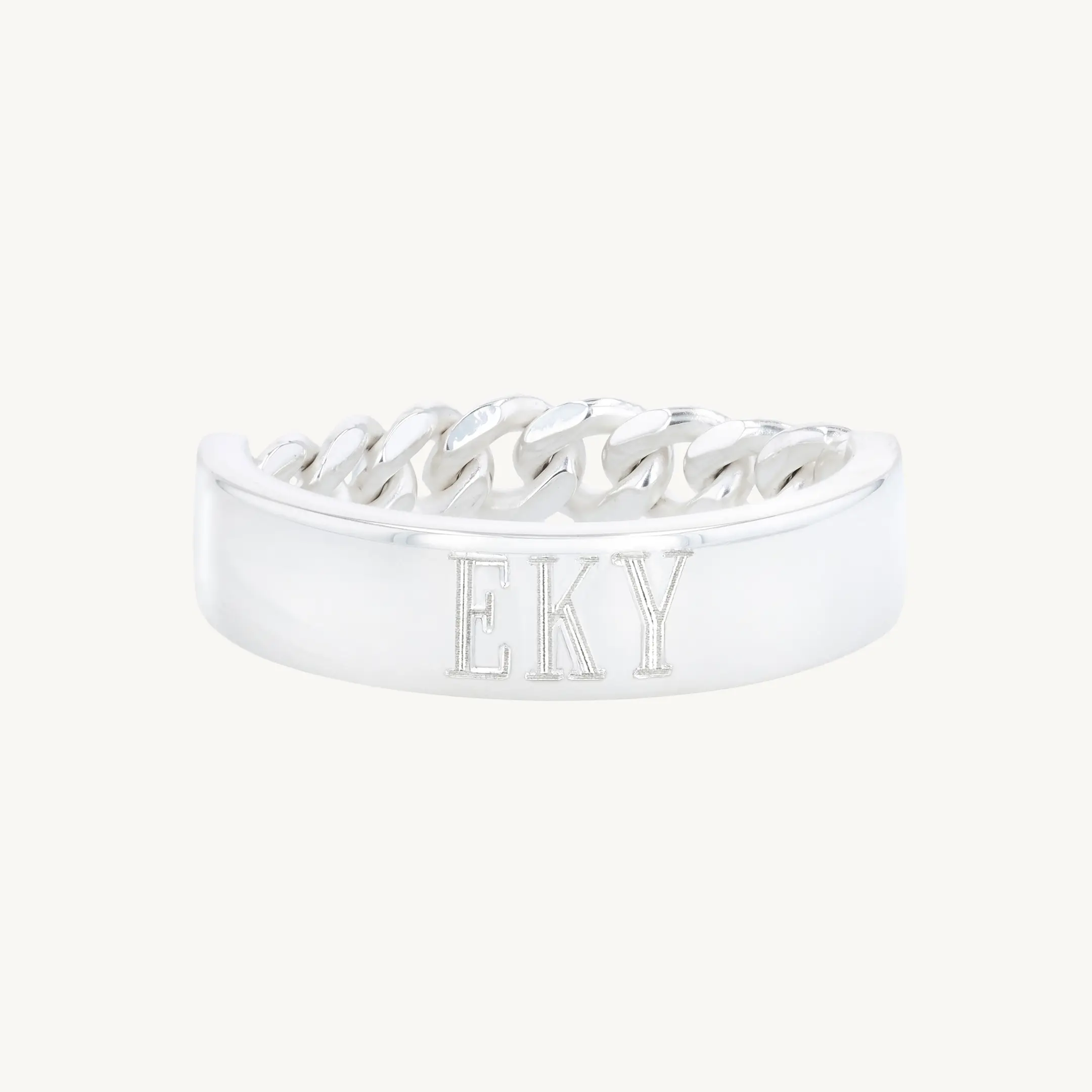Catbird Jewelry - Century ID Chain Ring