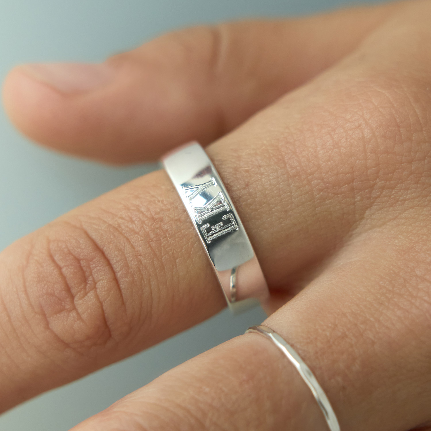 Catbird Jewelry - Century ID Chain Ring