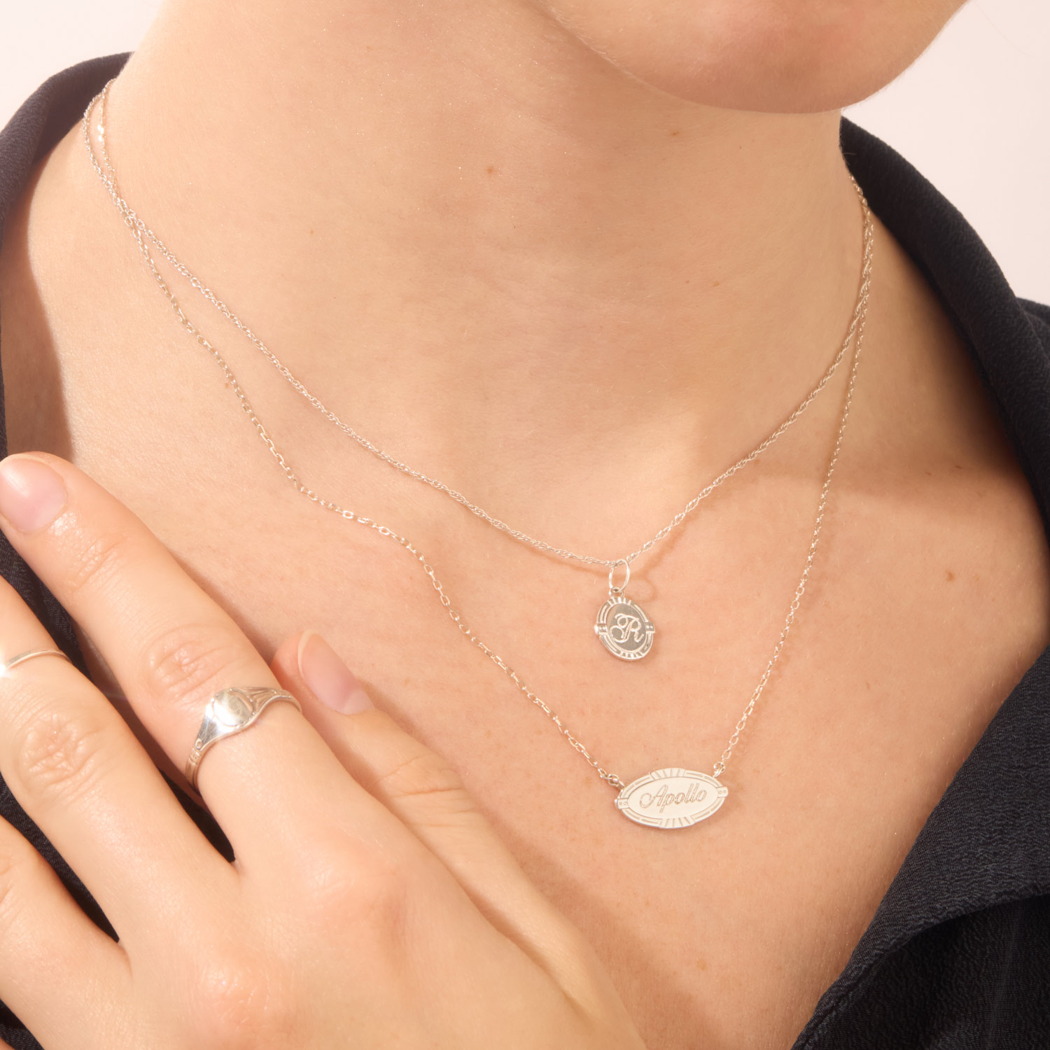 Catbird Jewelry - Cygnet Charm, Silver