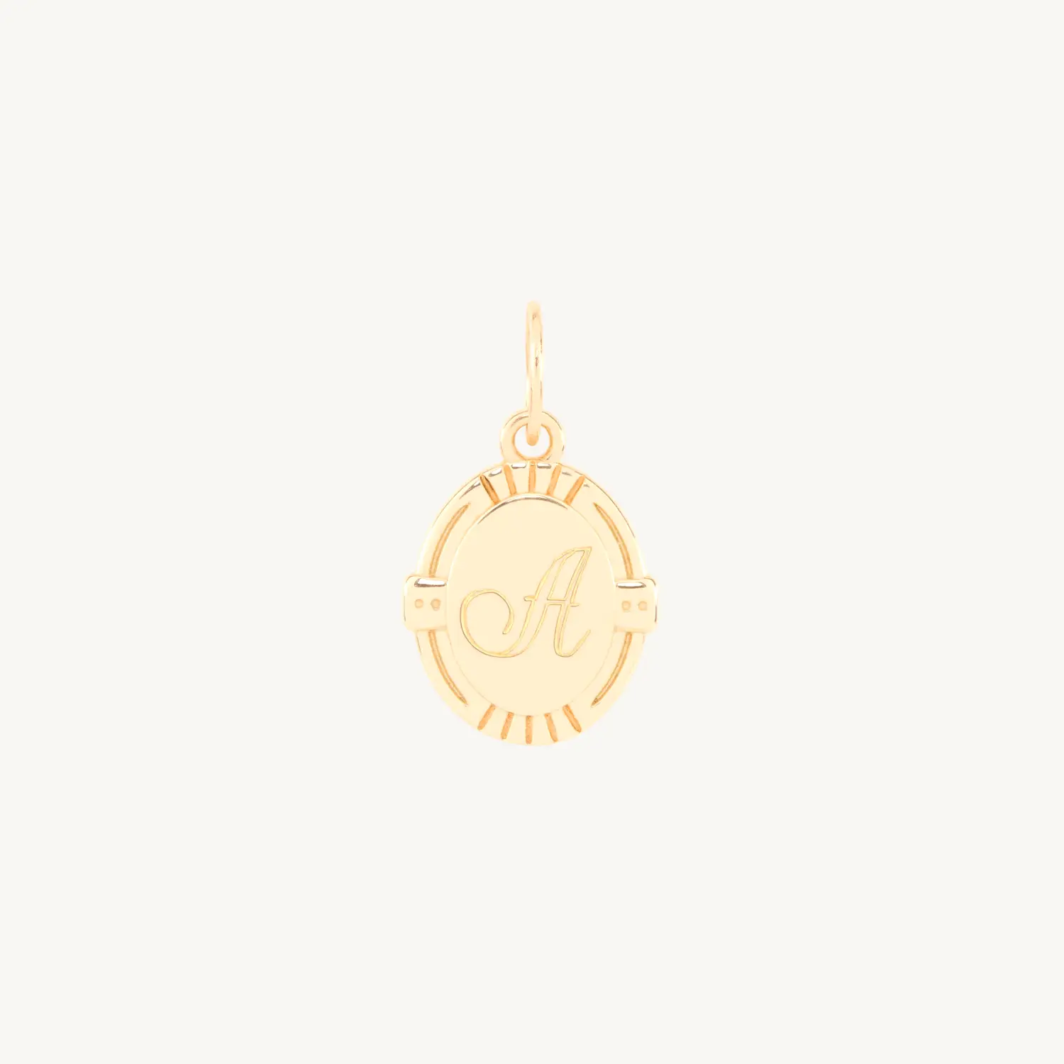 Catbird Jewelry - Cygnet Charm, Yellow Gold