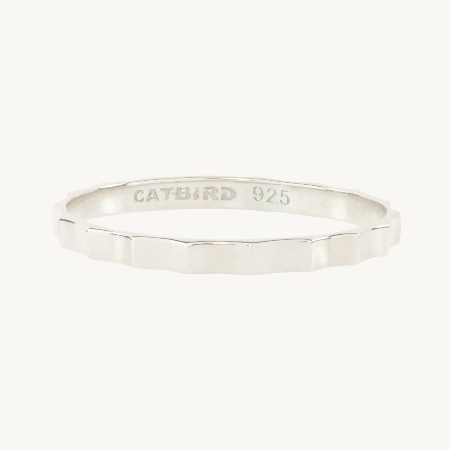 Catbird Jewelry - Fluted Silver Ring