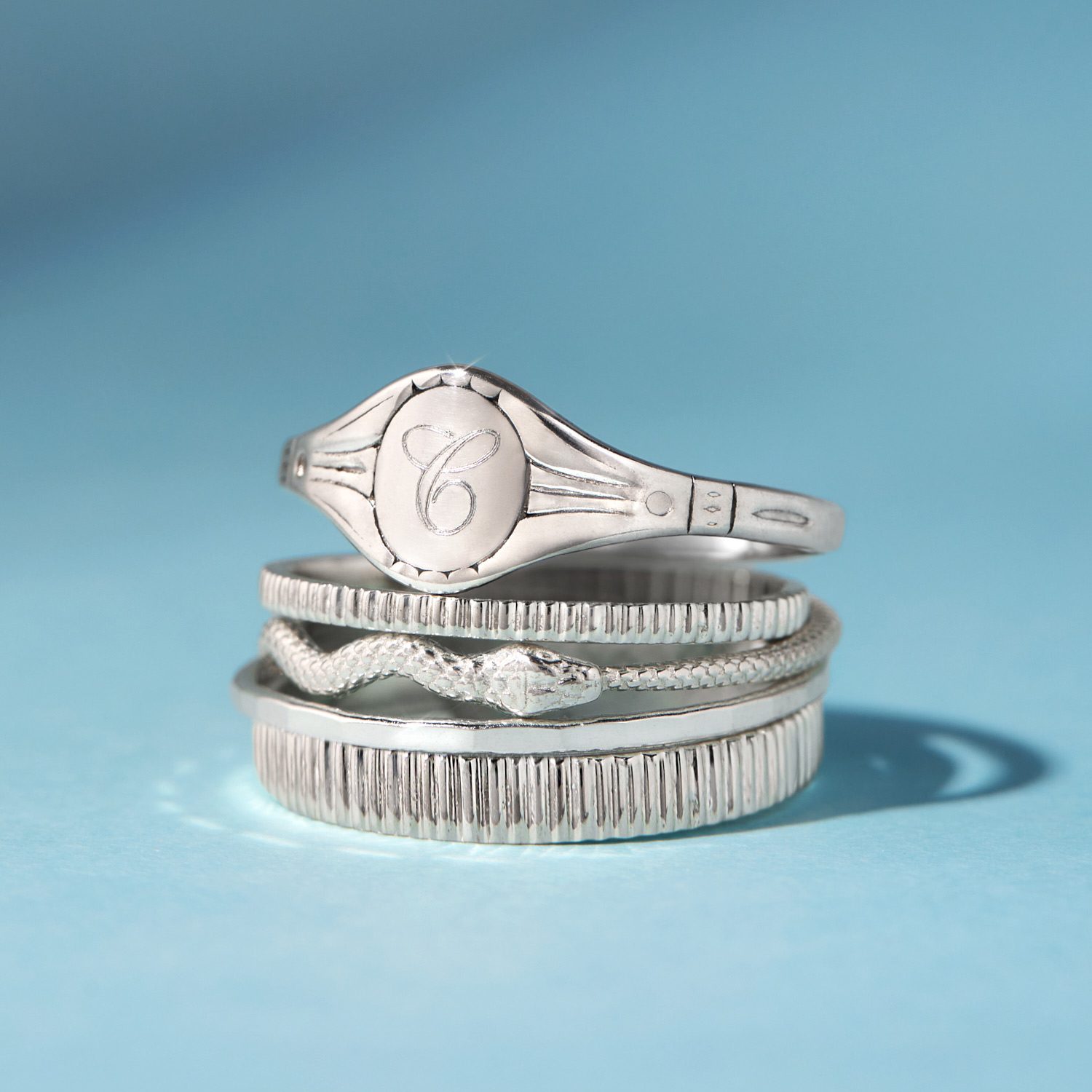 Catbird Jewelry - Grand Silver Fountain Ring