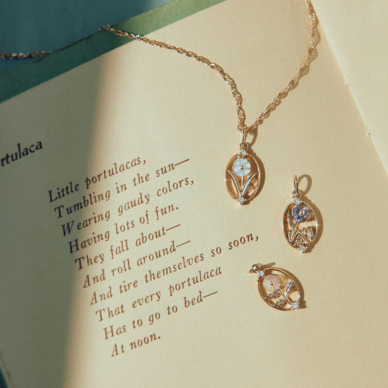 Catbird Jewelry - Flower Season Charm