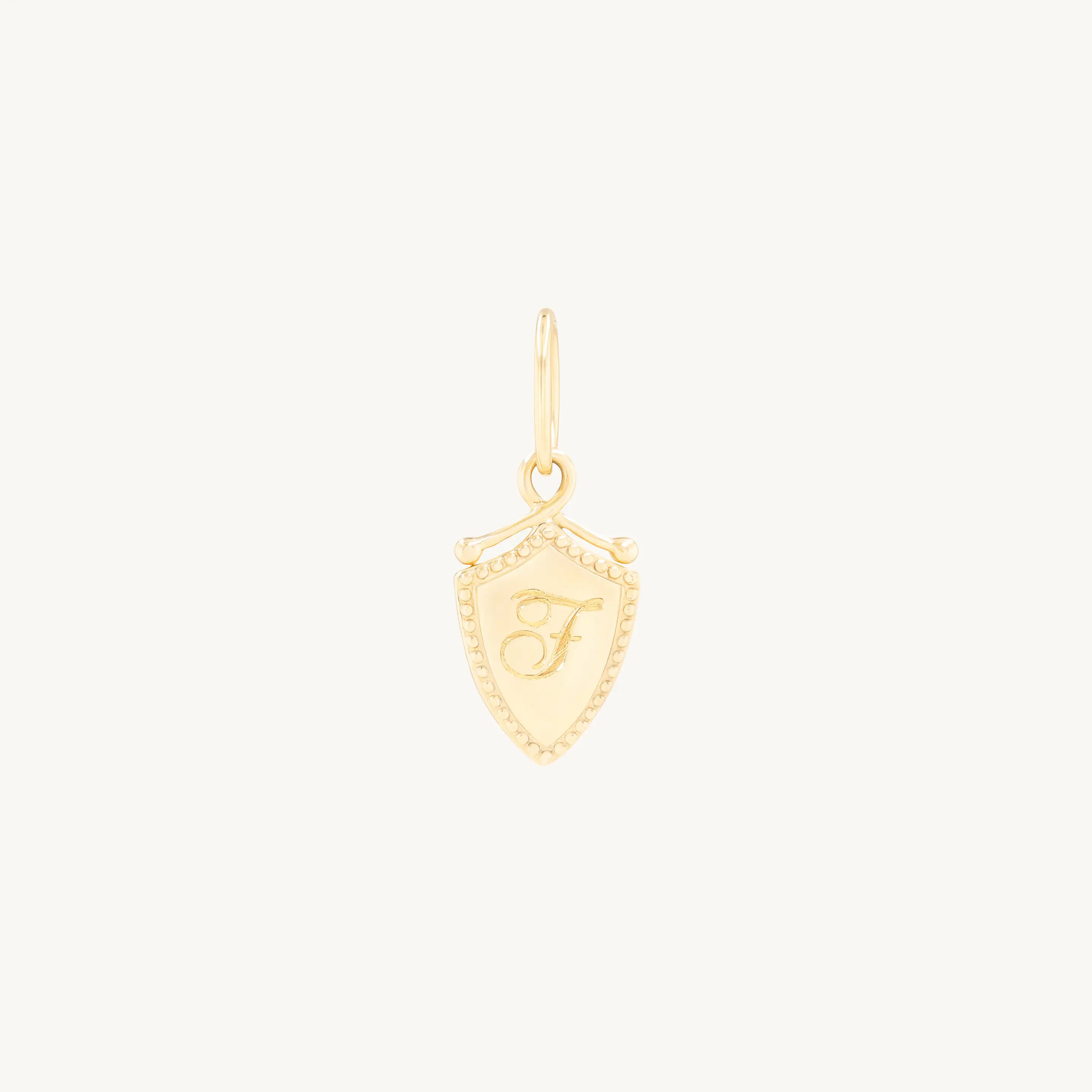 Catbird Jewelry - Oak Shield Charm, Small