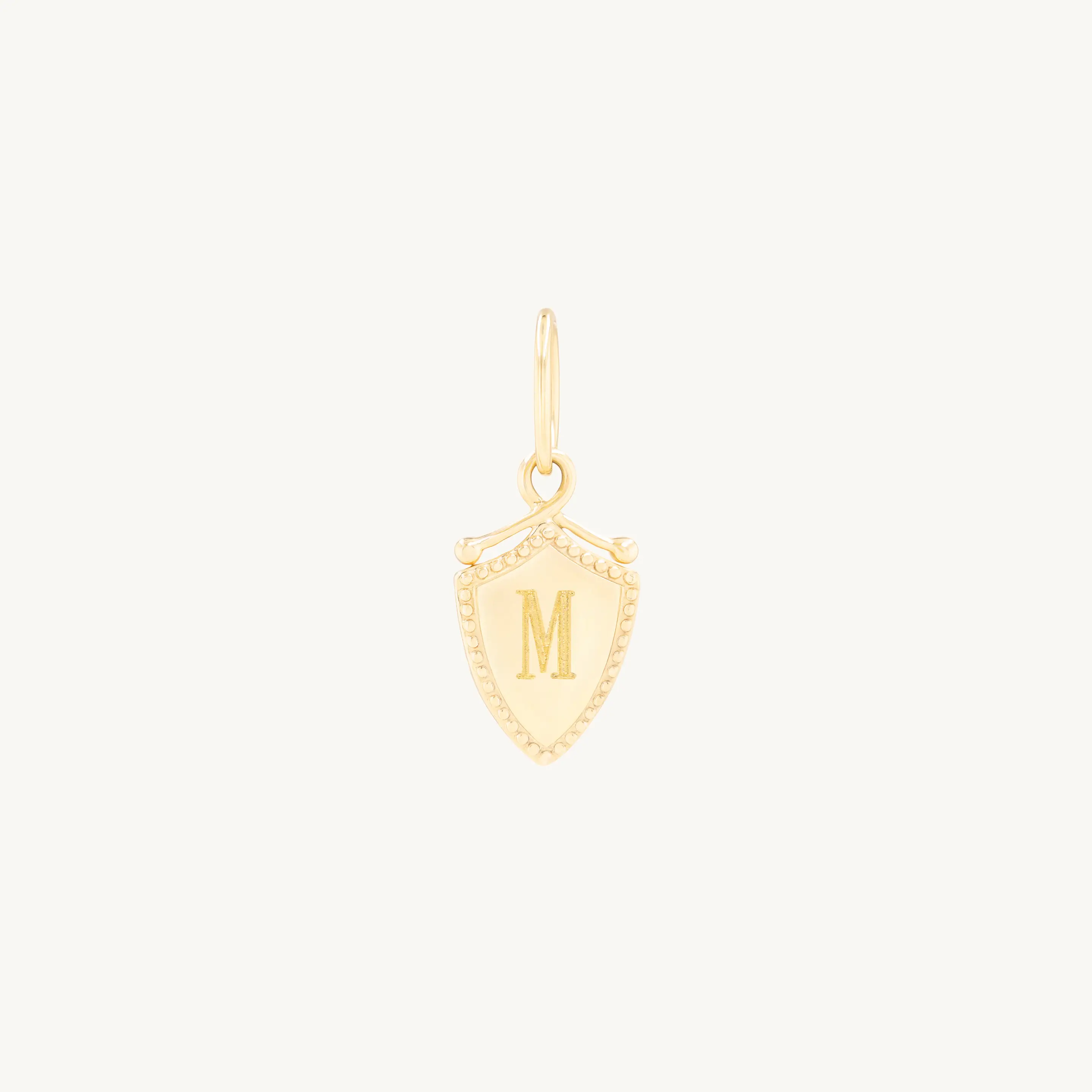 Catbird Jewelry - Oak Shield Charm, Small