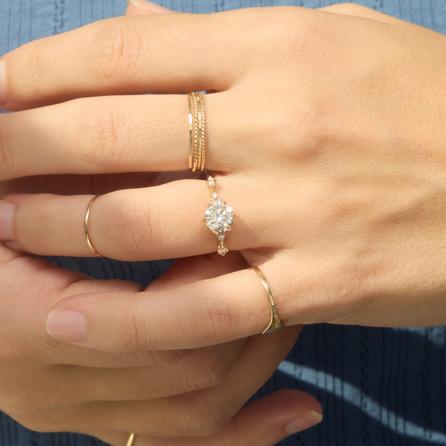 Catbird Wedding - Holiday Lab-Grown Diamond Ring