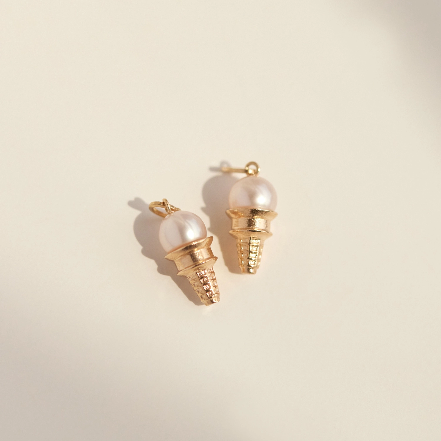 Catbird Jewelry - Pearl Ice Cream Charm