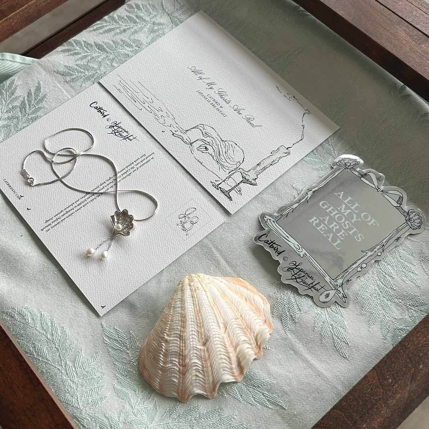 Venus from a Shell Gold Charm | Catbird x Japanese Breakfast