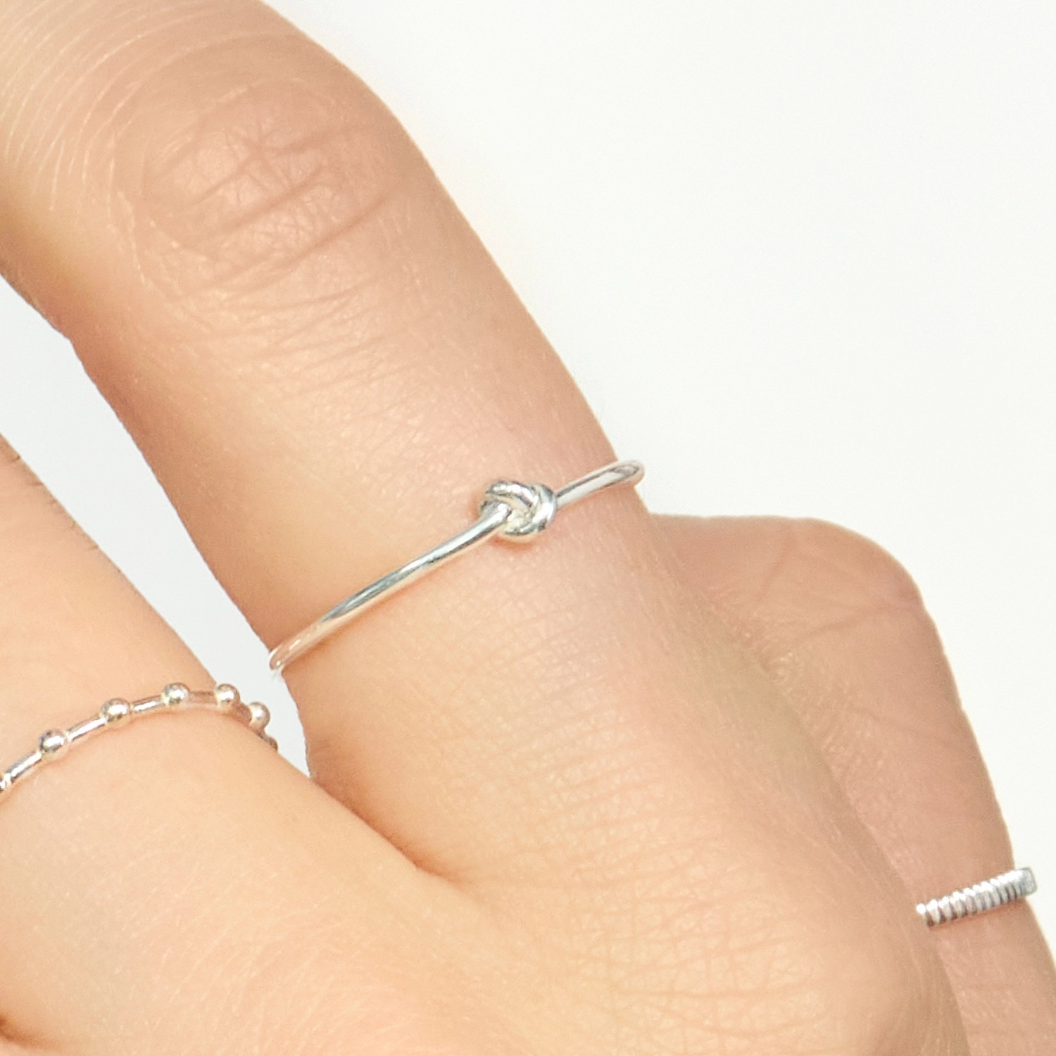 Catbird Jewelry - Poet’s Knot Silver Ring