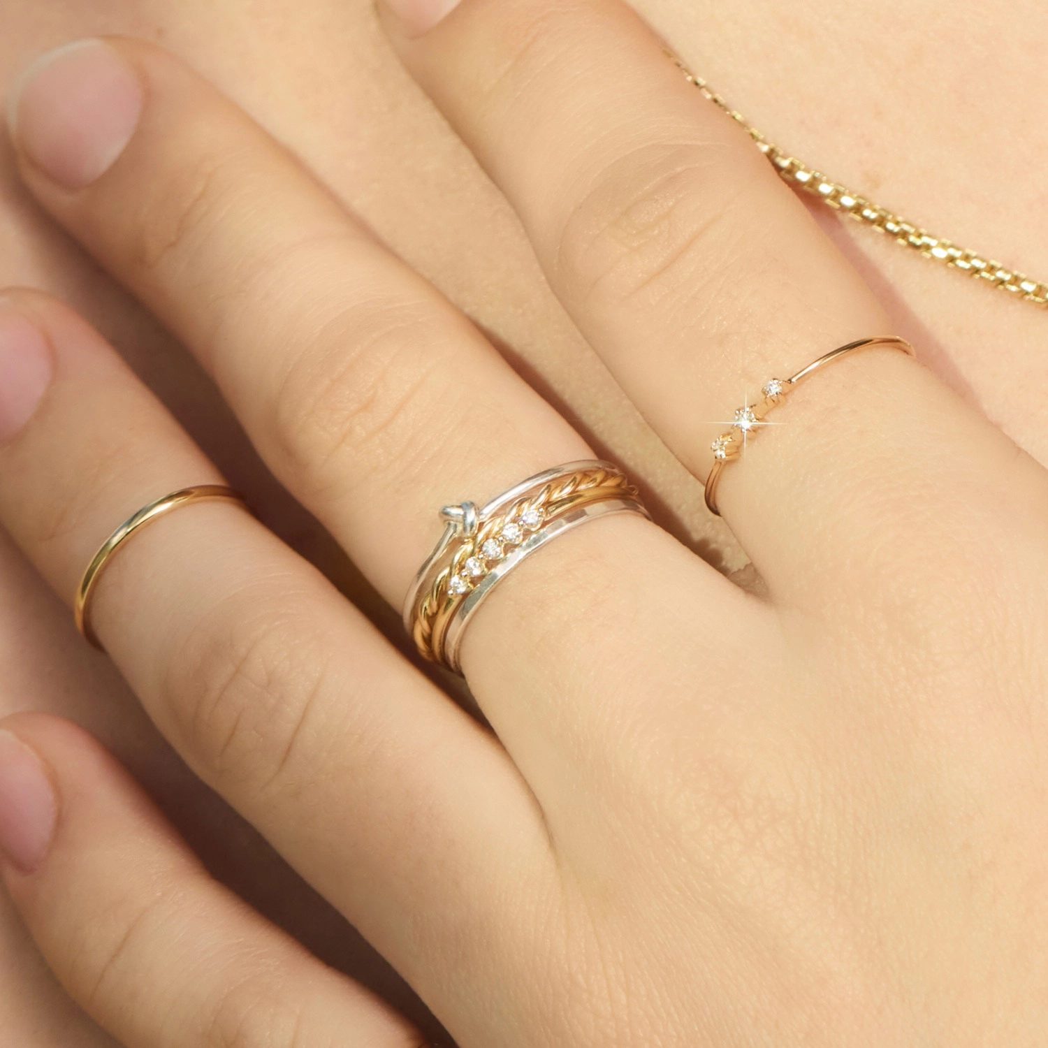 Catbird Jewelry - Poet’s Knot Silver Ring