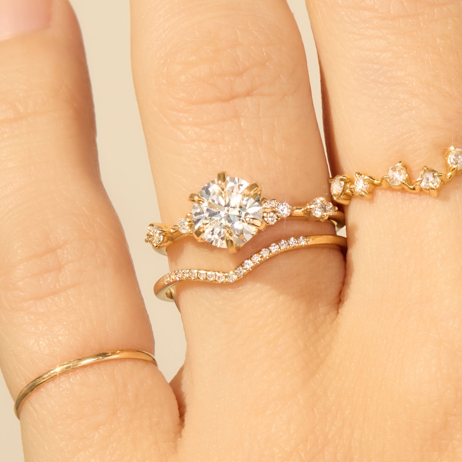 Catbird Wedding - Holiday Lab-Grown Diamond Ring
