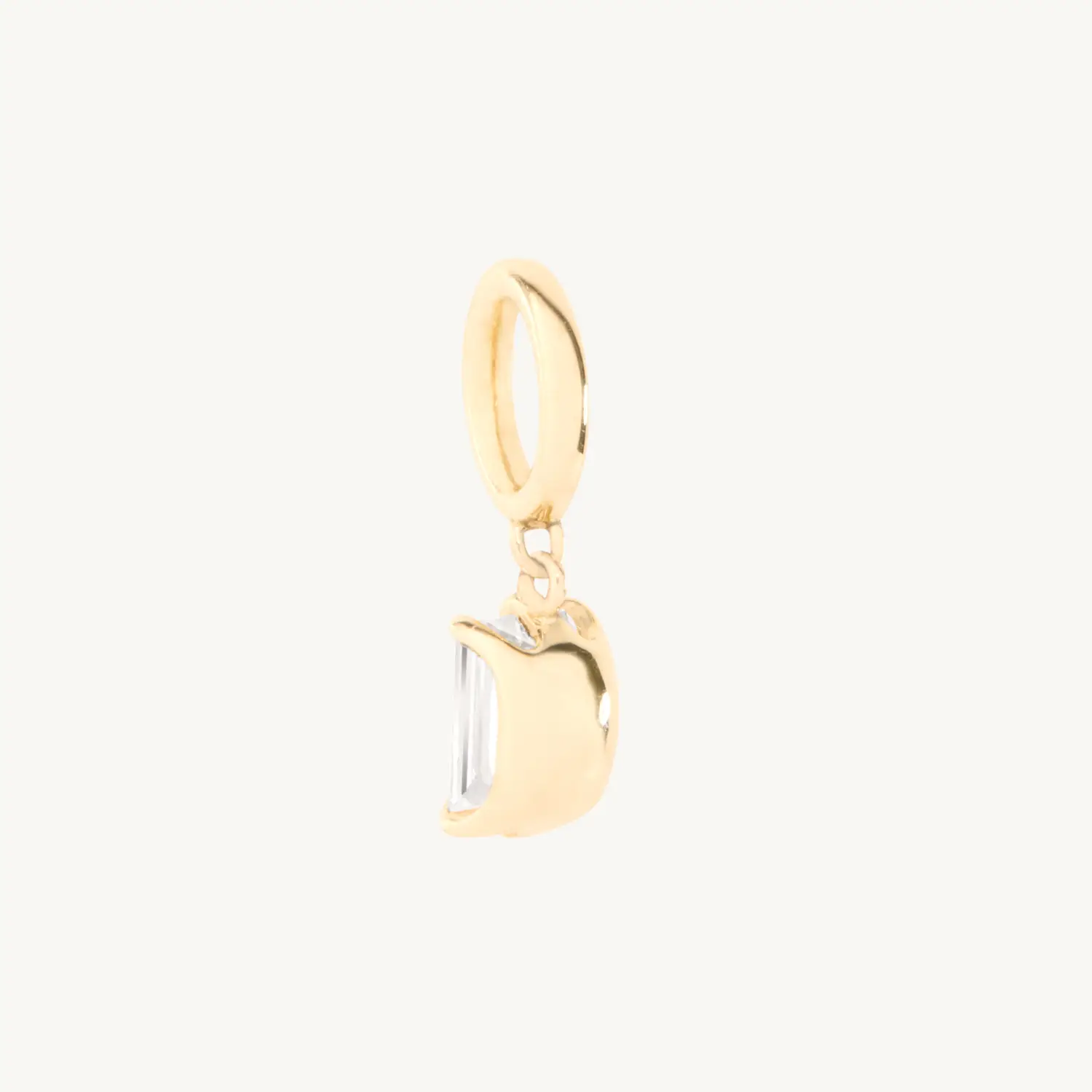 Catbird Jewelry - Cinema Lab-Grown Emerald Cut Diamond Charm