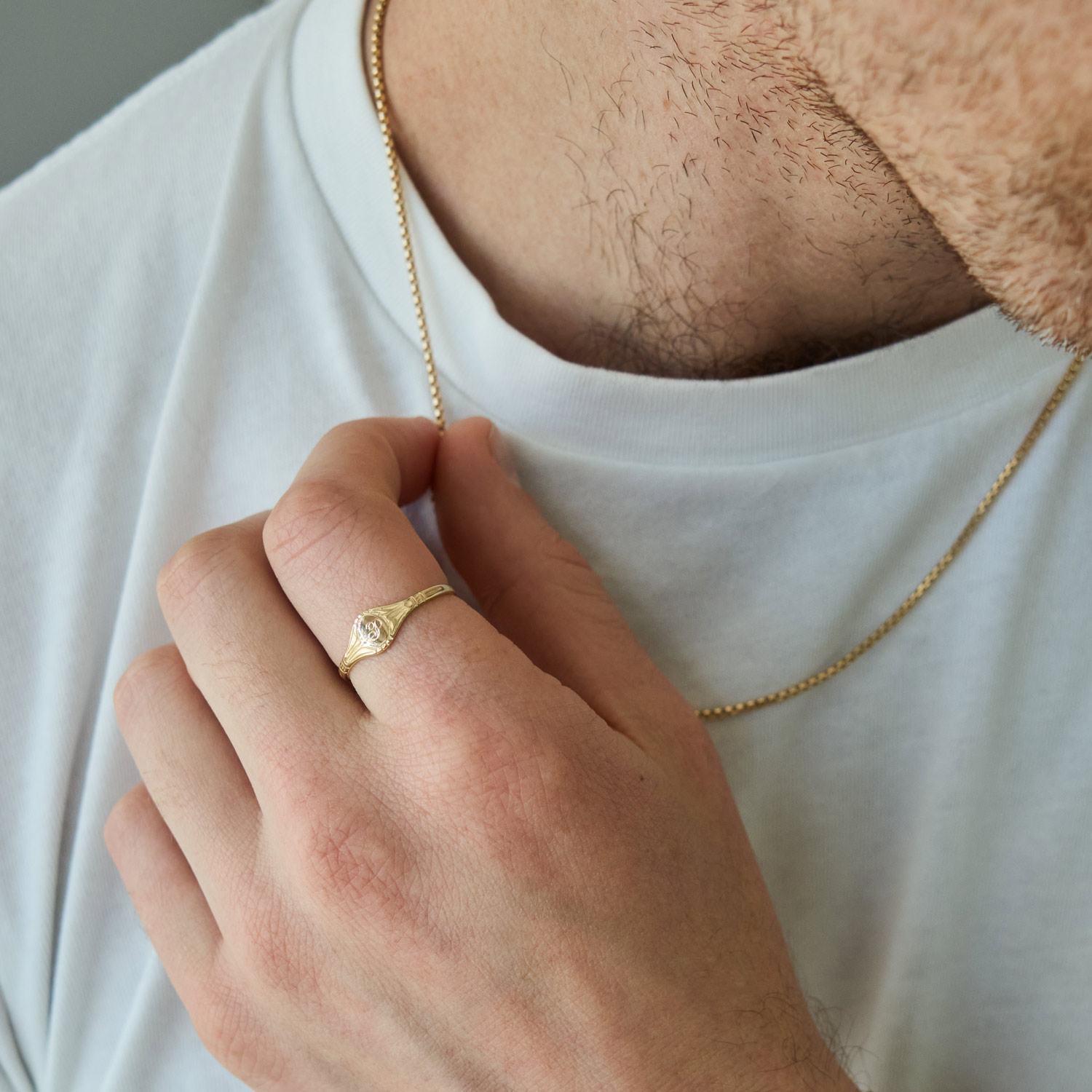 Catbird Jewelry - Grand Cygnet Gold Ring