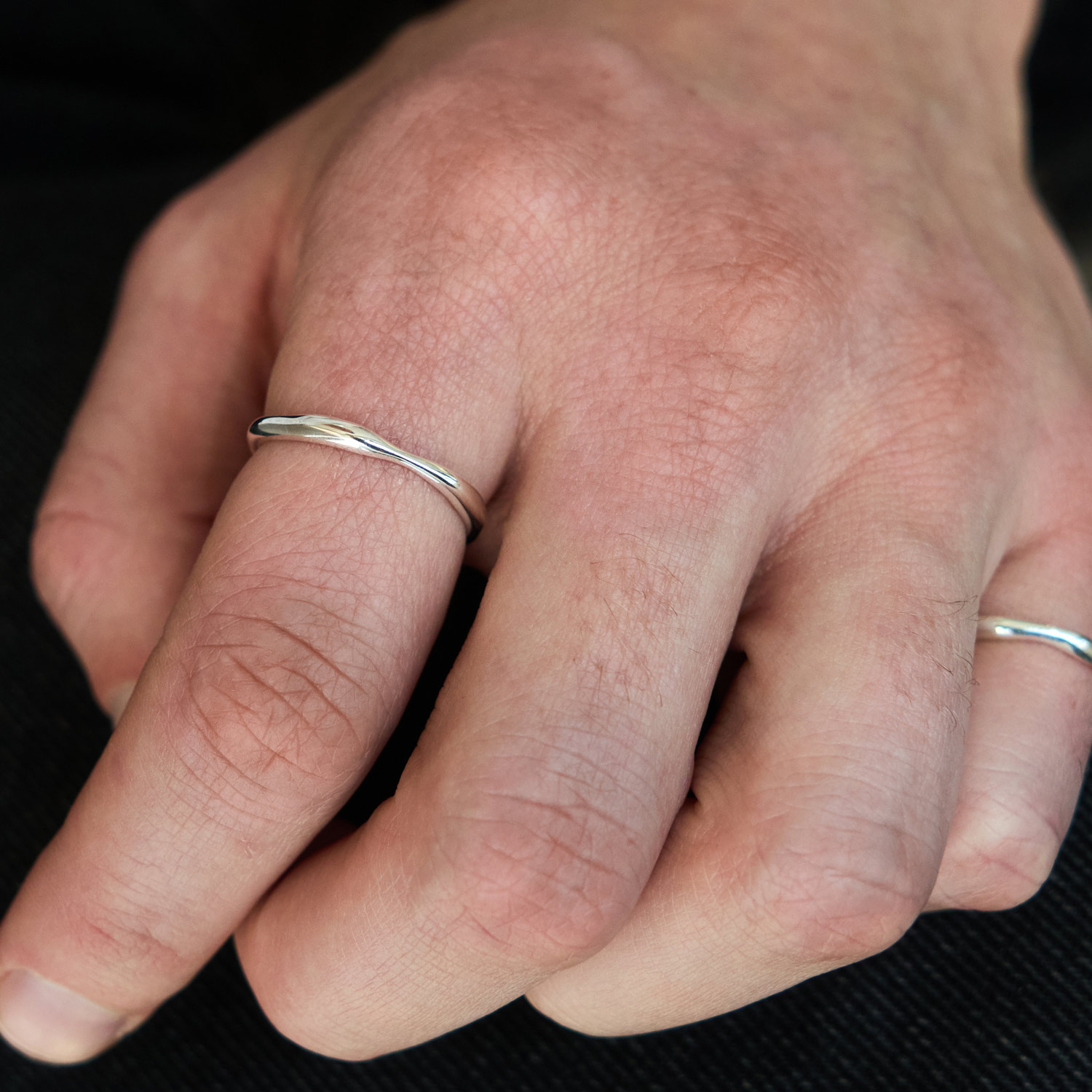 Catbird Jewelry - Grand Painter's Ring, Silver