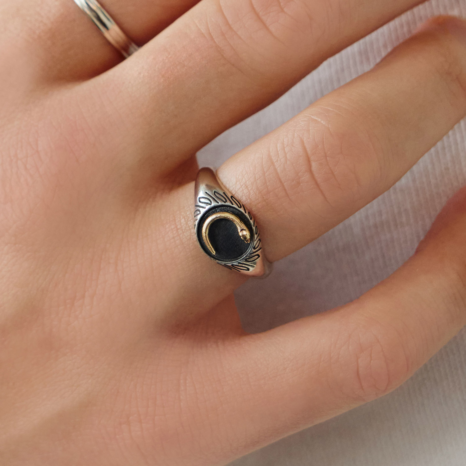 Nagini Signet Ring | Catbird NYC