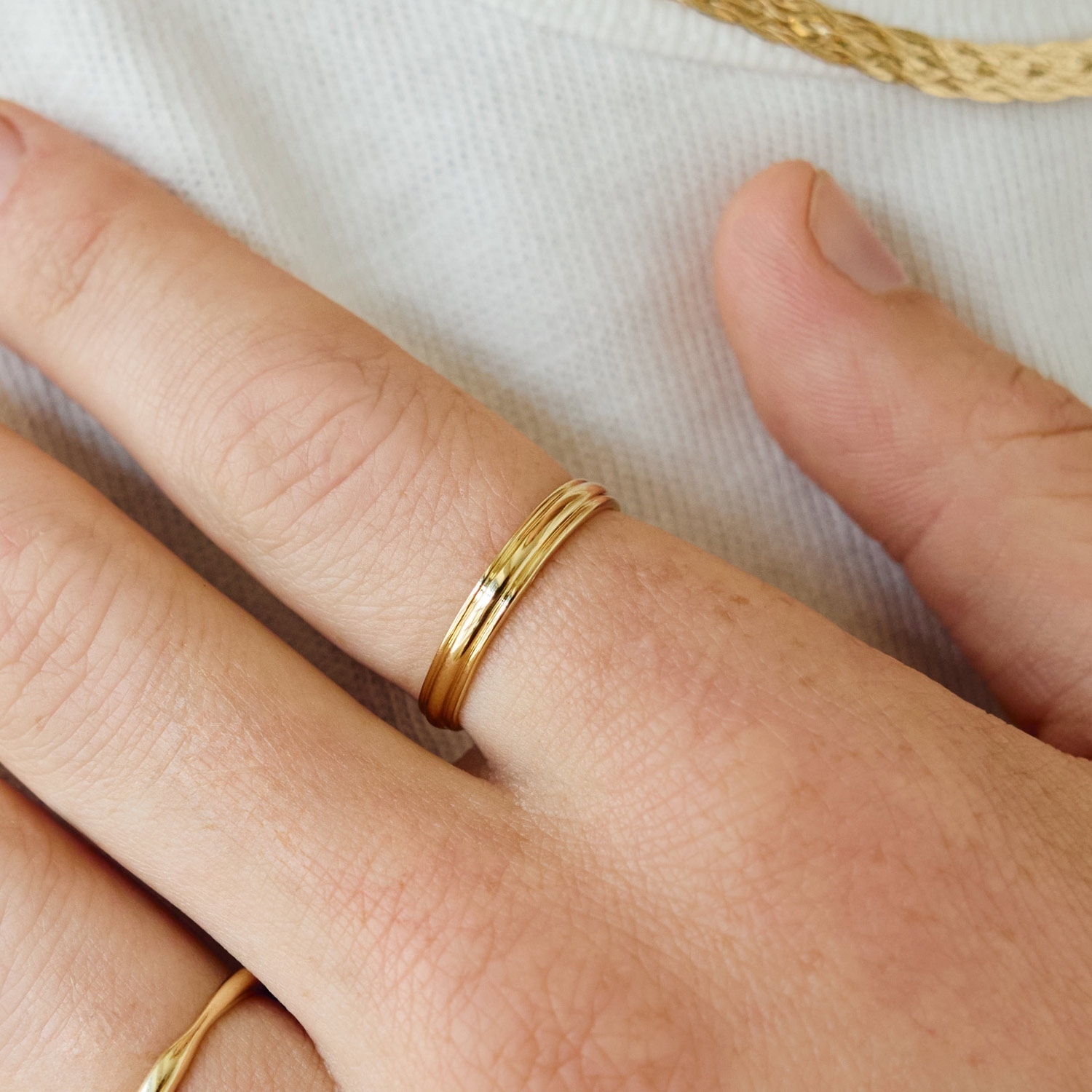 Raceway Gold Ring | Catbird NYC