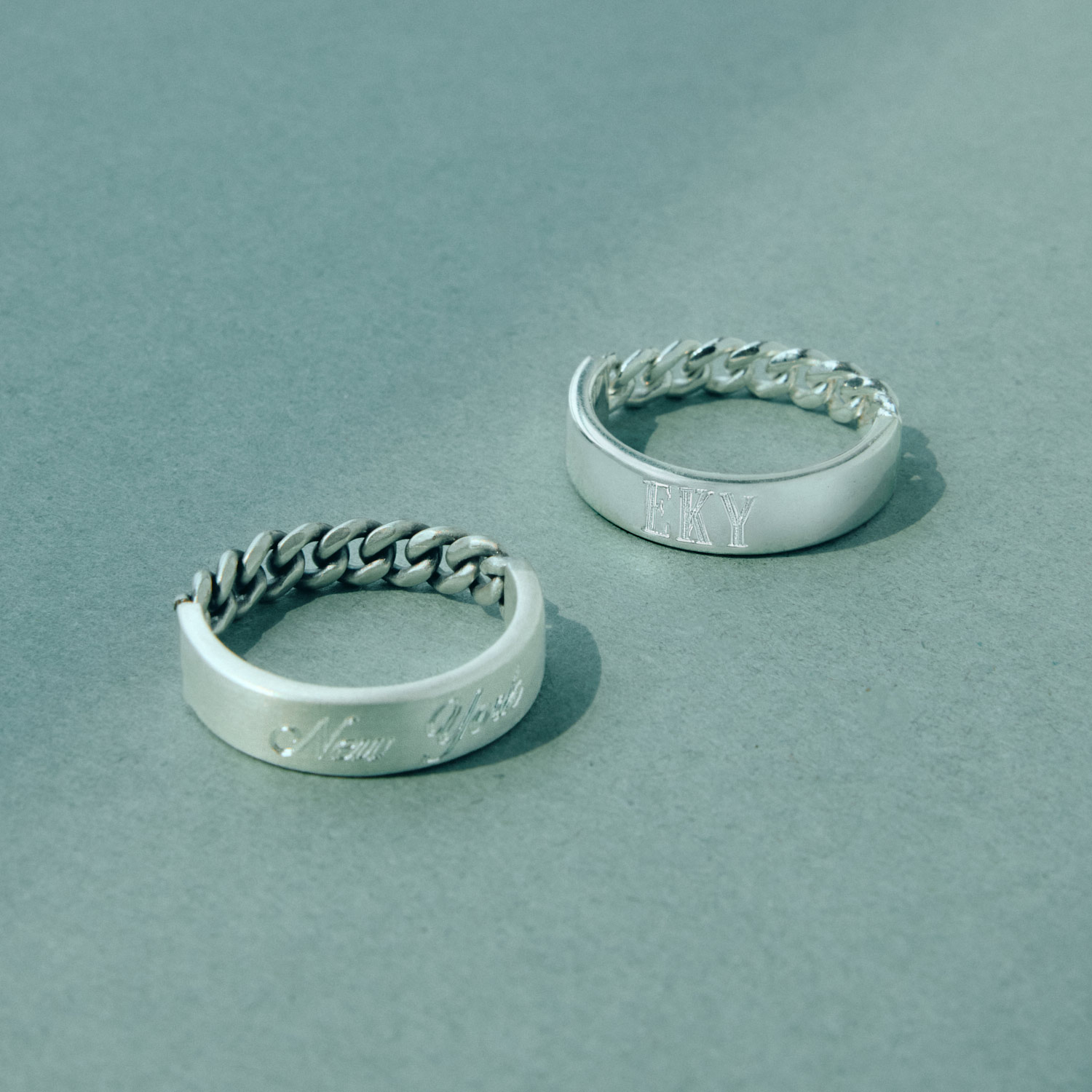 Catbird Jewelry - Century ID Chain Ring