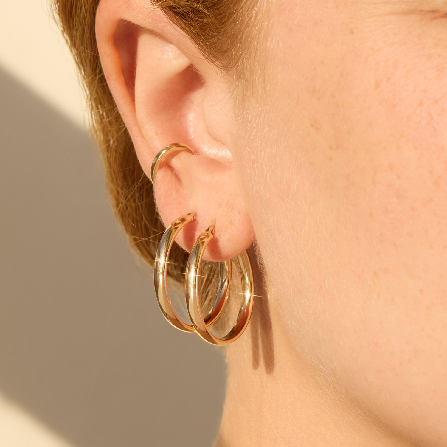 Catbird Jewelry - Grand Tomboy Hoops (pair)