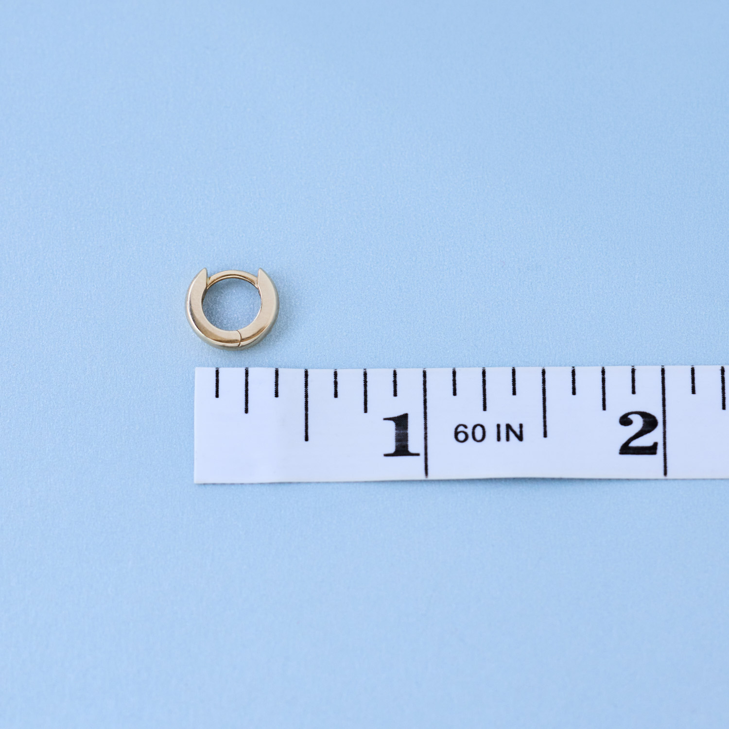 Chubby Huggy Gold Hoop Earrings (single) | Catbird