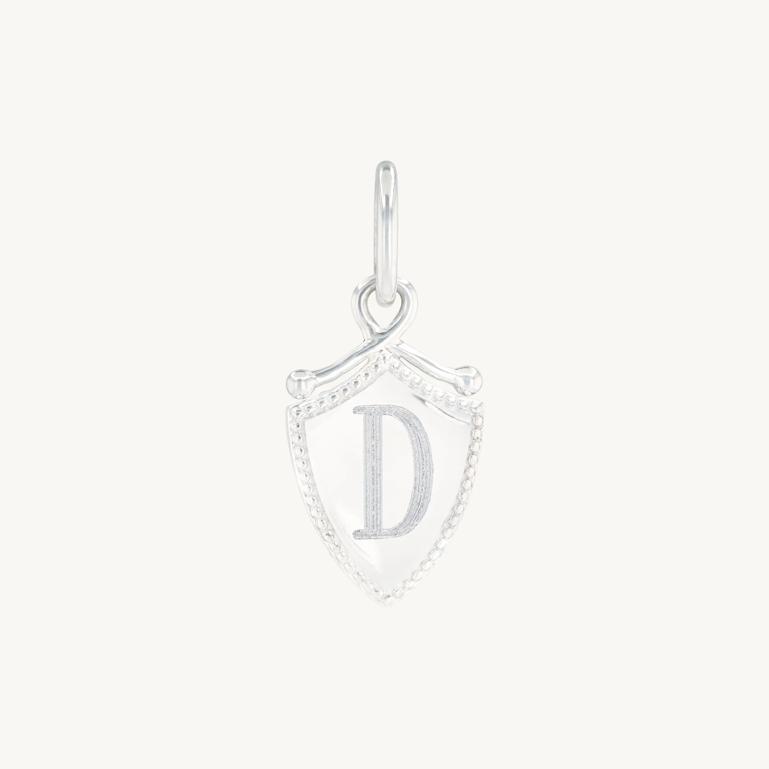 Catbird Jewelry - Oak Shield Charm, Large