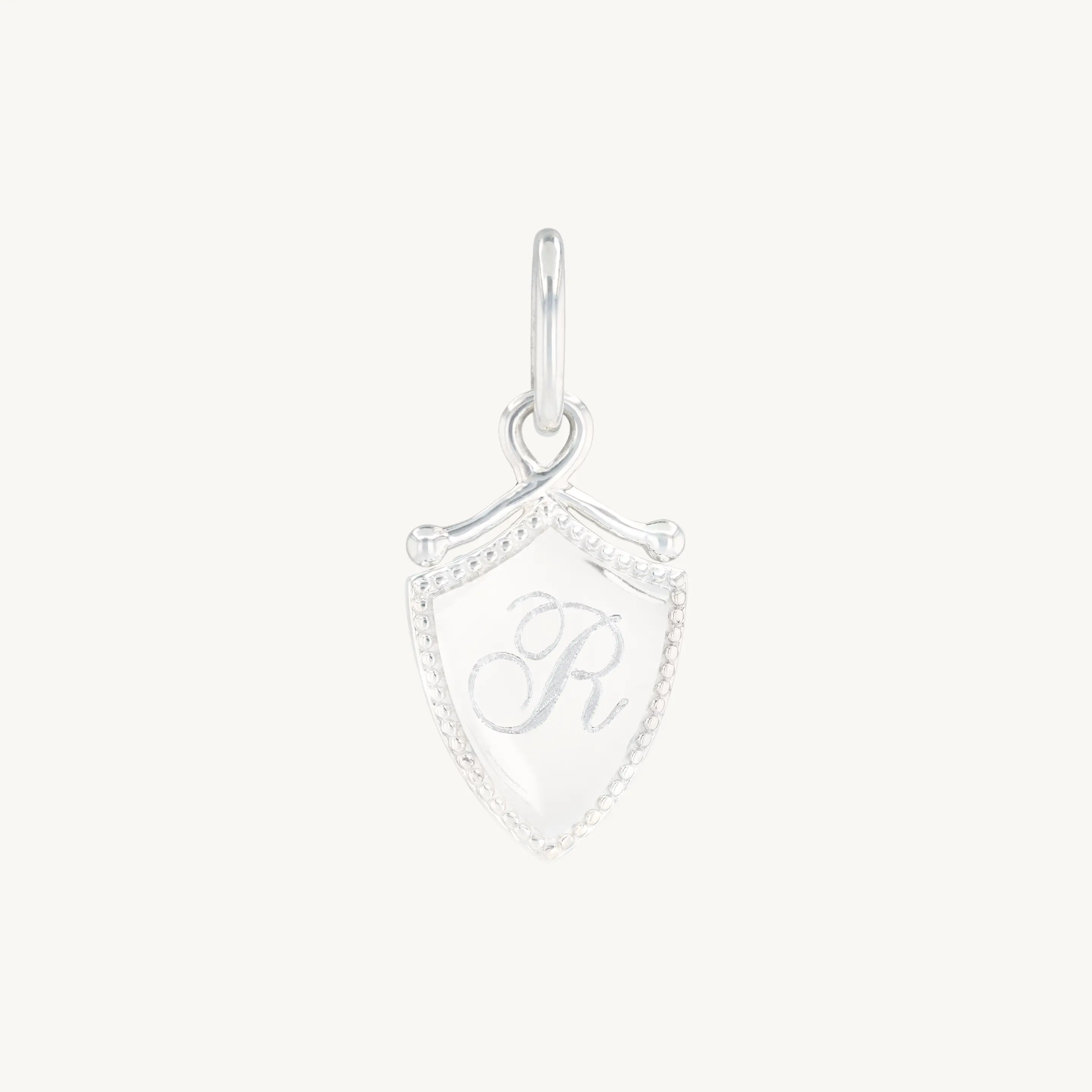 Catbird Jewelry - Oak Shield Charm, Large