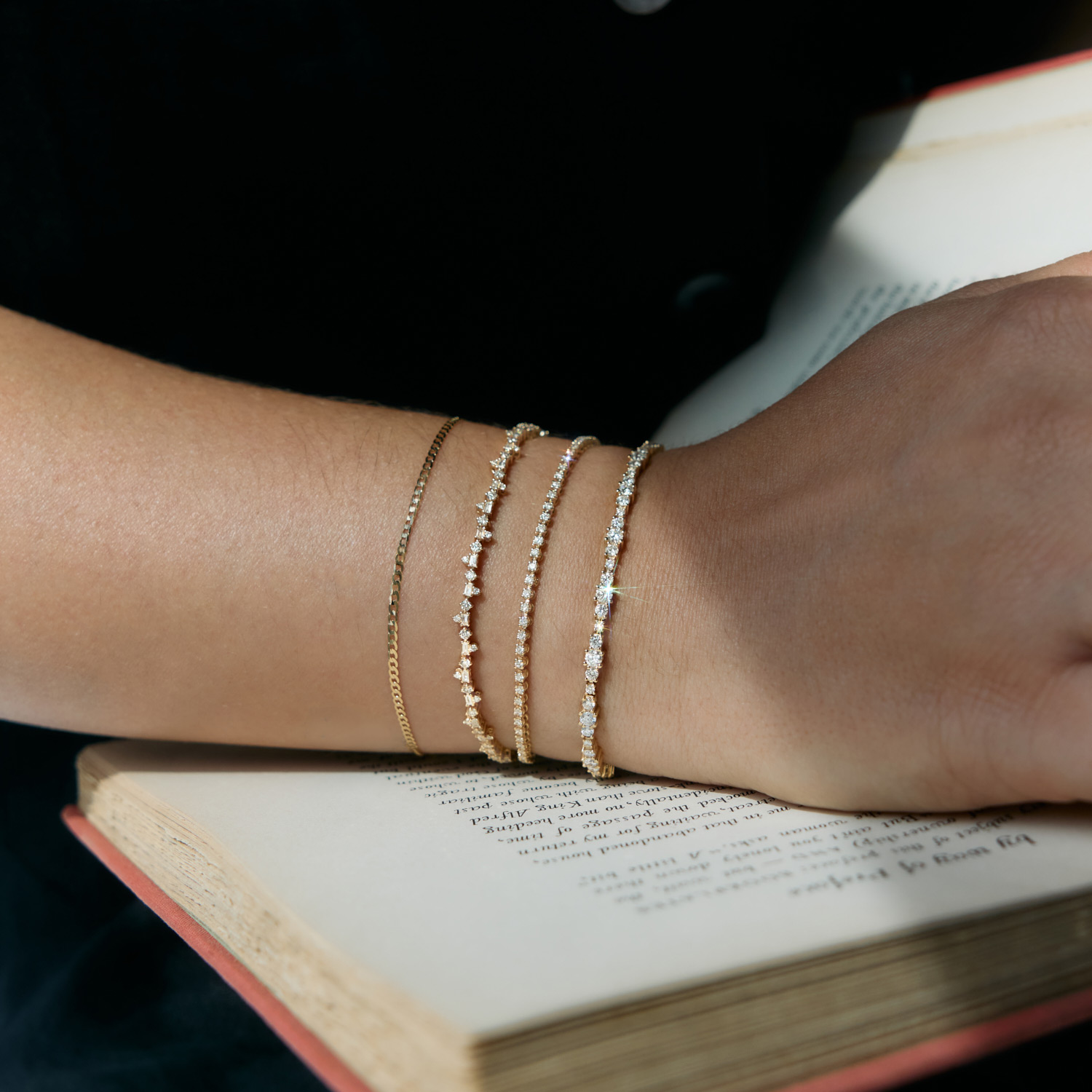 Catbird Jewelry - Ondine Diamond Tennis Bracelet