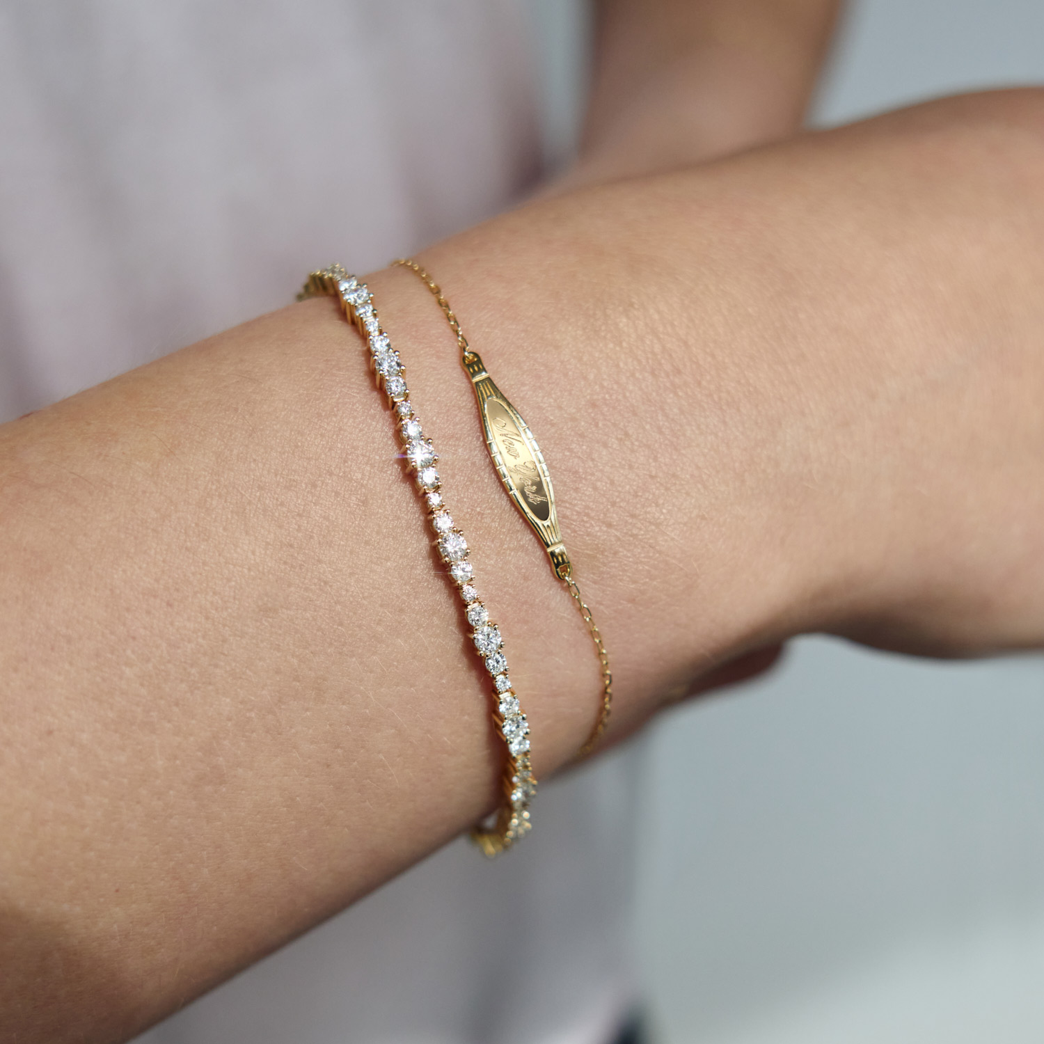 Catbird Jewelry - Ondine Diamond Tennis Bracelet