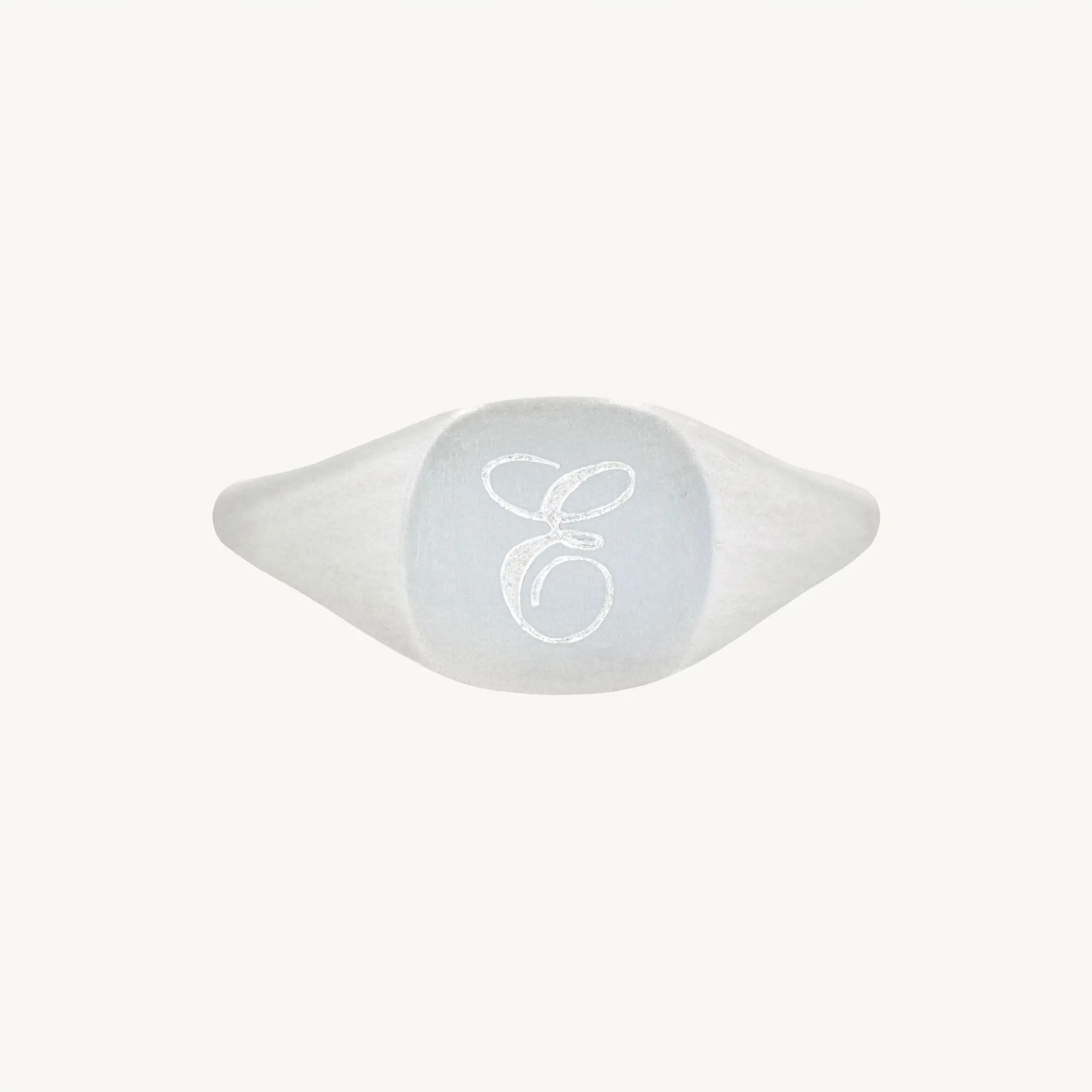 Catbird Jewelry - Diver Signet Ring, Sterling Silver