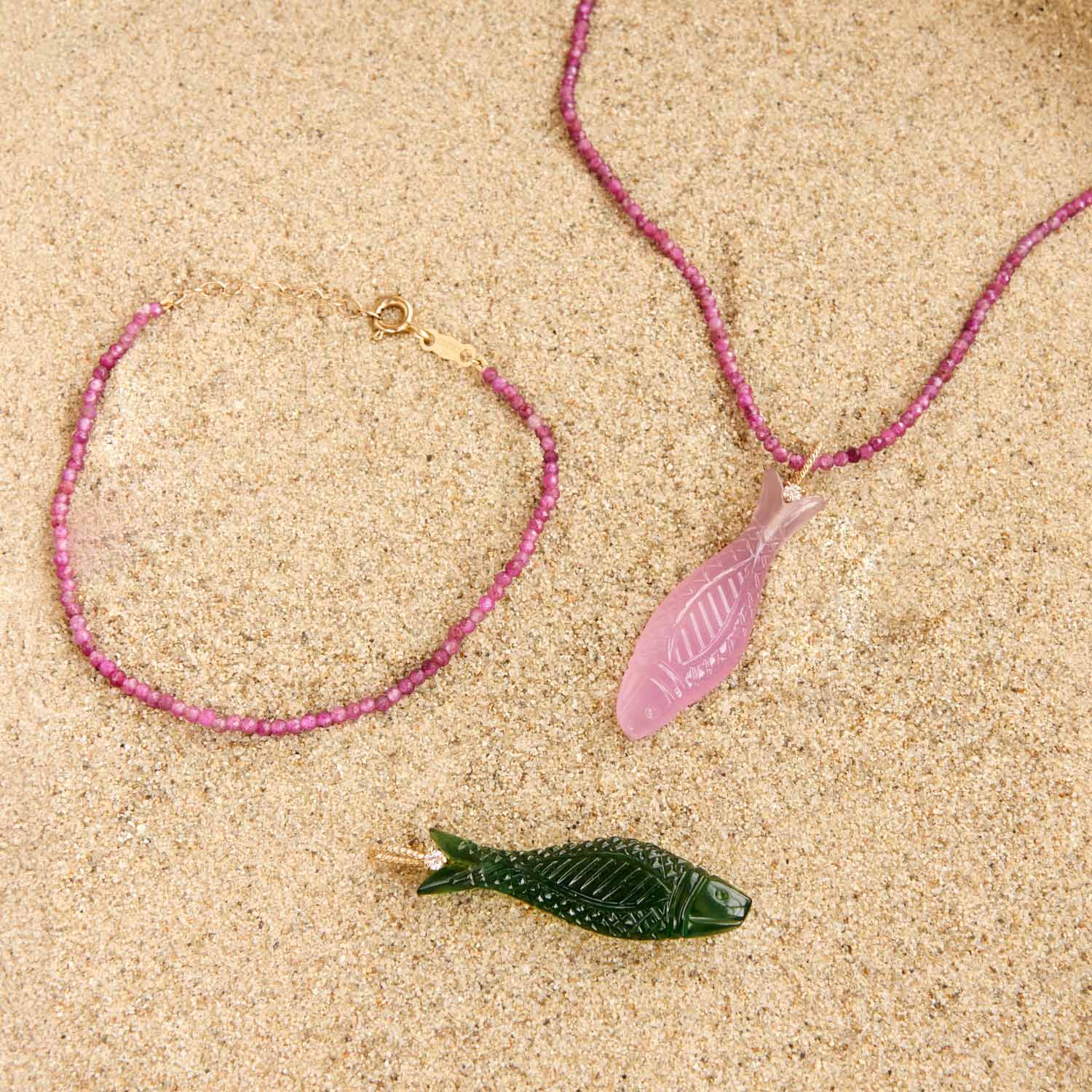 Summer Ruby Bracelet | Catbird NYC